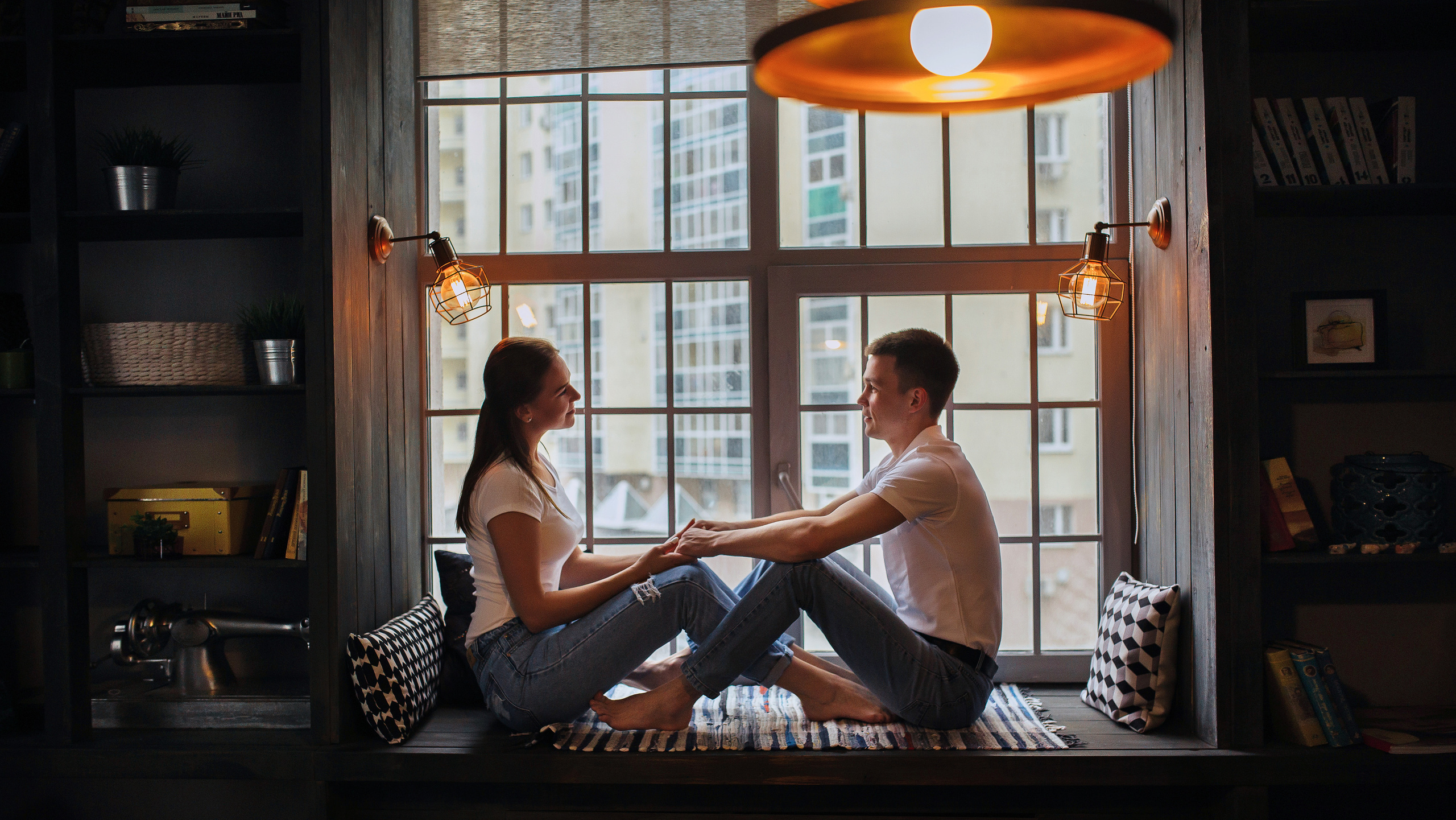 Романтическая фотосессия в фотостудии в Екатеринбурге и Москве