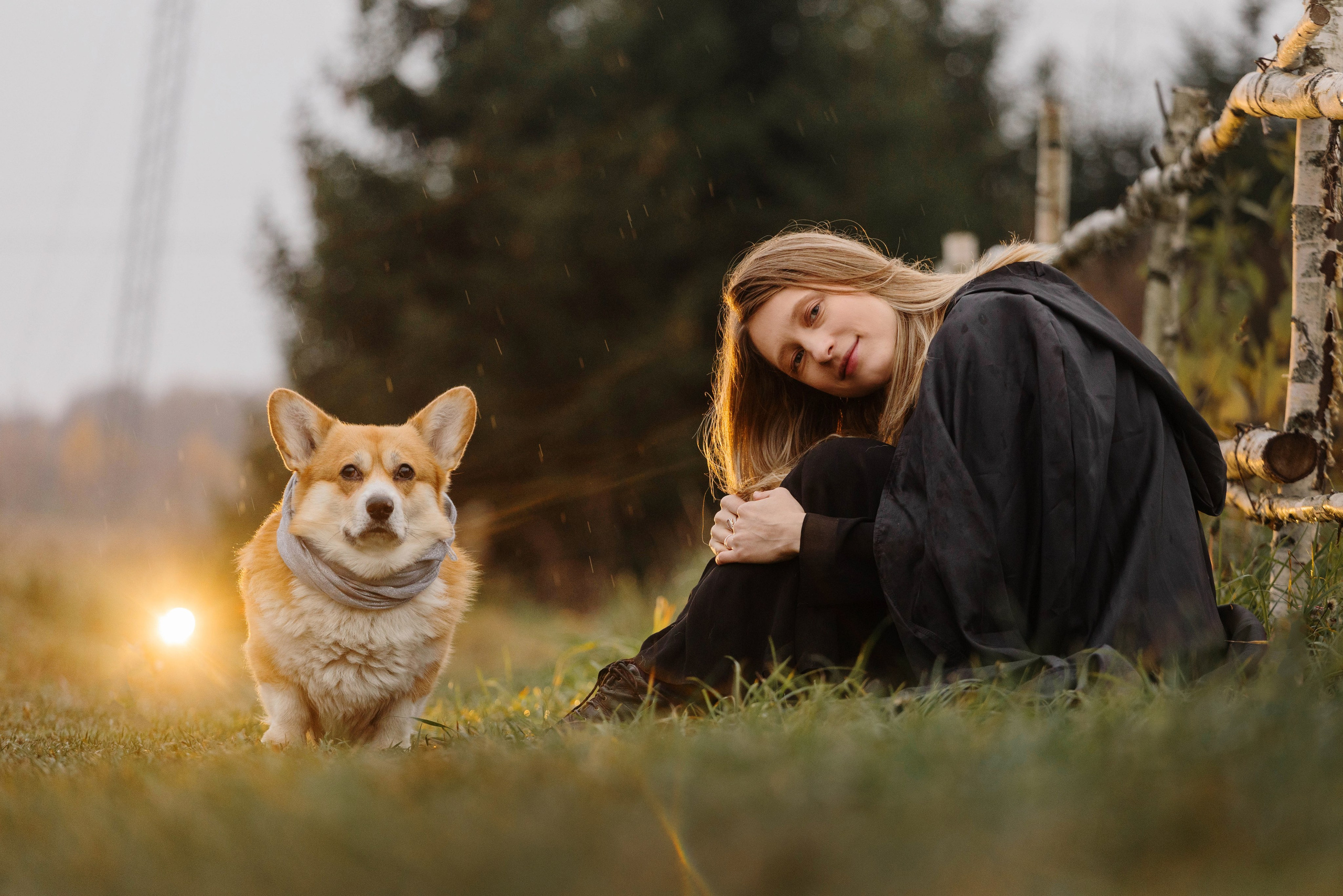 Dog camp / Аня и Бенджи. Фотограф Кузина Вера