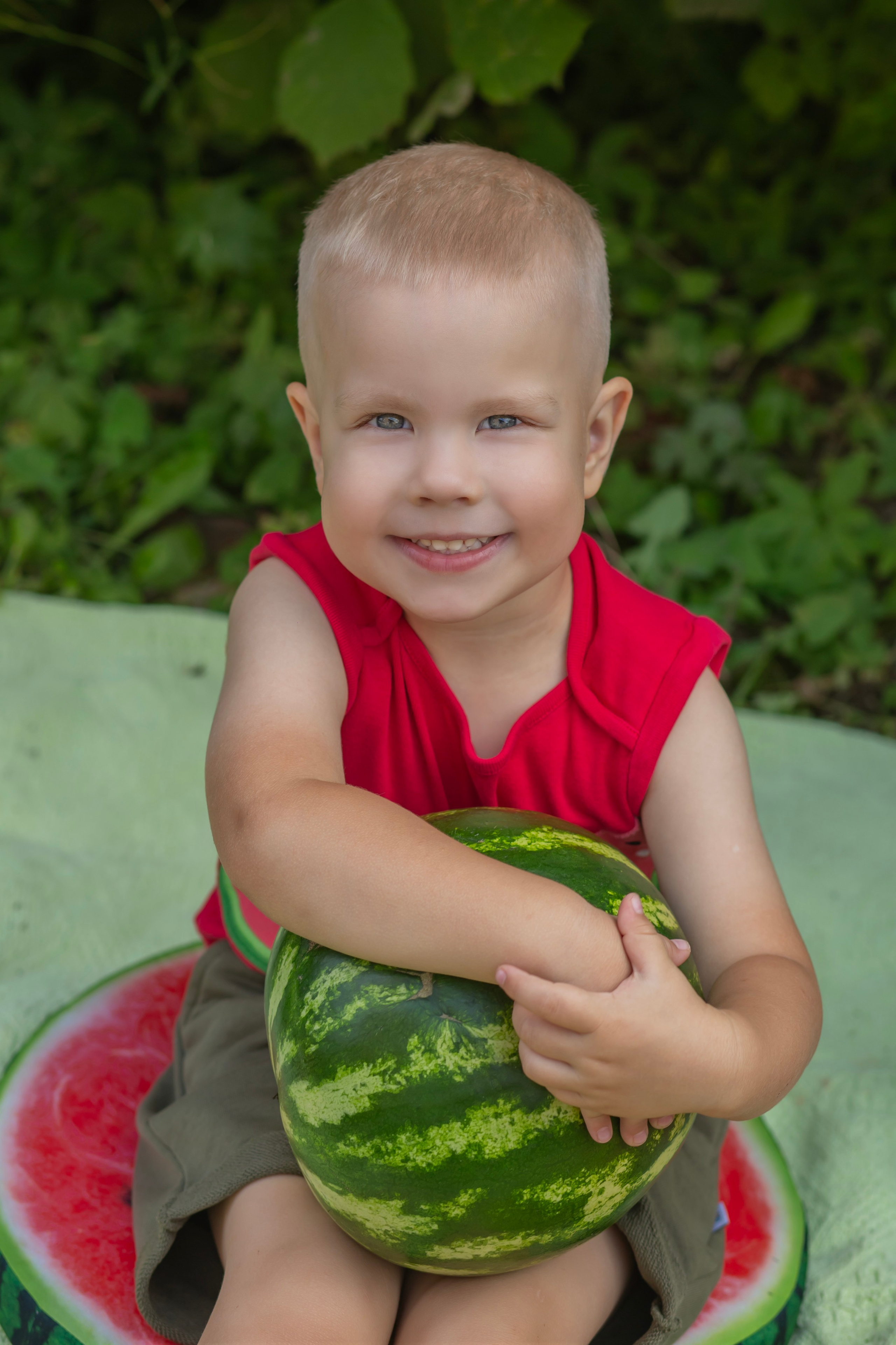 Арбузный фотодень в Жк Красногорский. Семейный и детский фотограф в Москве и МО — Александра