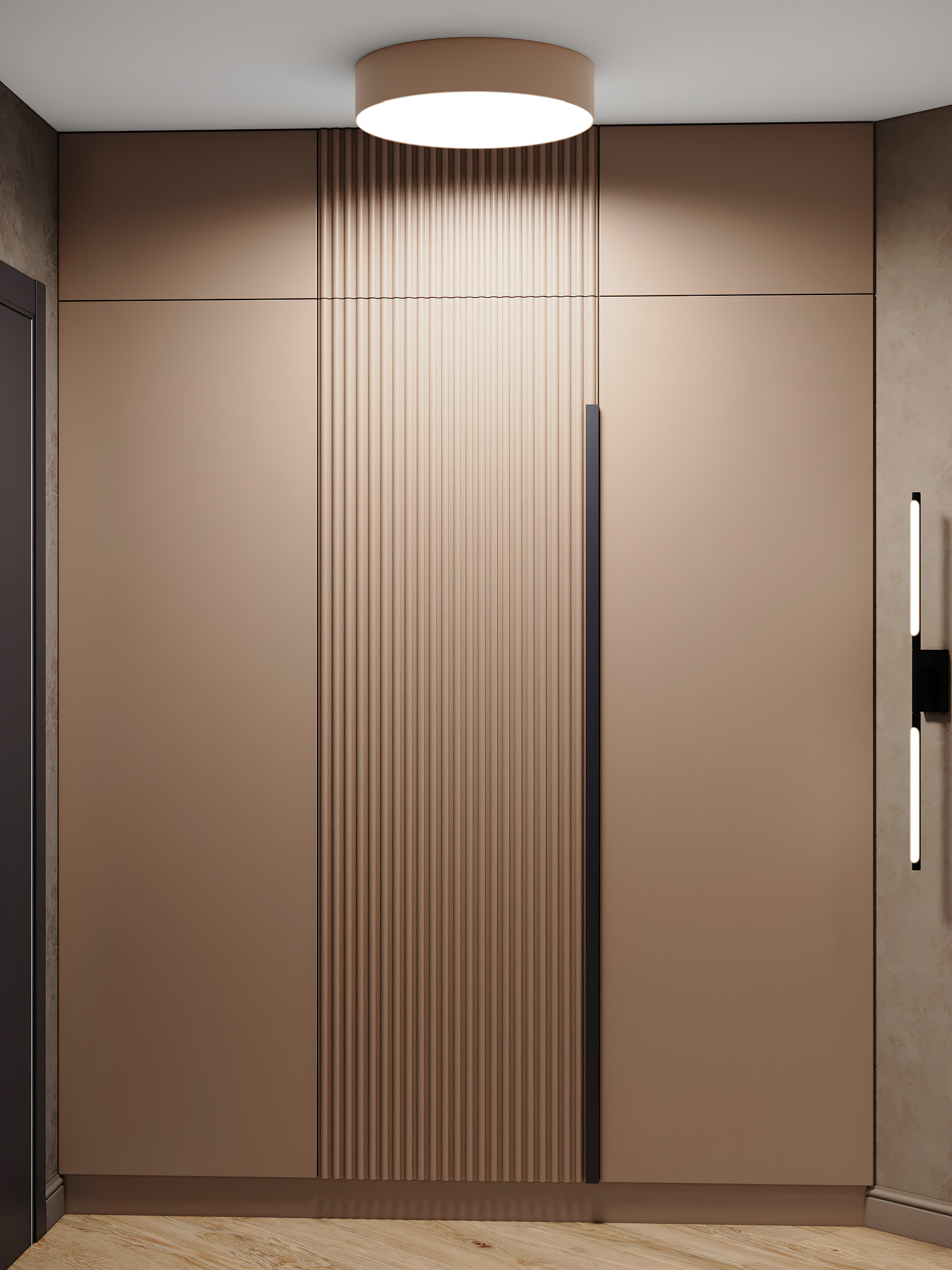 «Шоколадная» квартира. Батракова Наталья дизайнер интерьеров Санкт-Петербург Москва Архангель