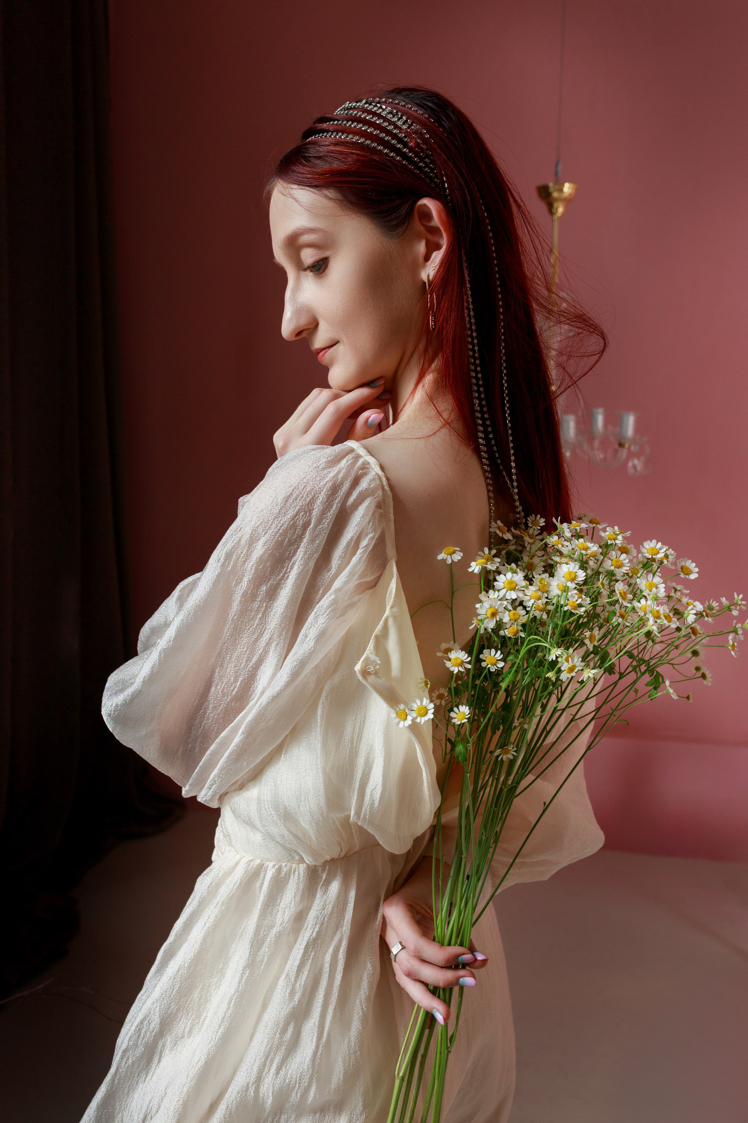 Алёна в розовом зале. Фотографии в Санкт-Петербурге и не только. Александр Колдин