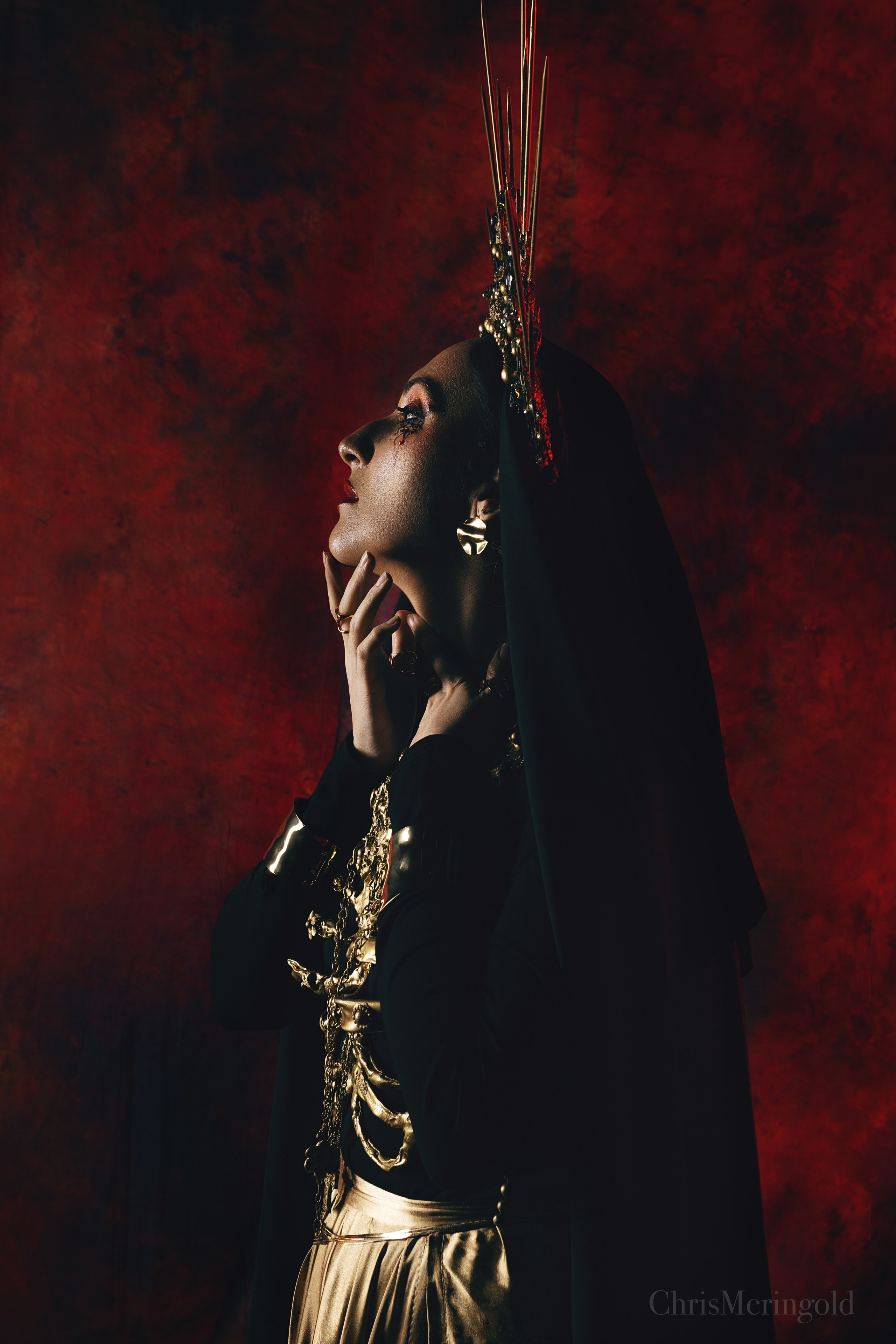 Gothic queen. Портретный фотограф Кристина Лукьянова