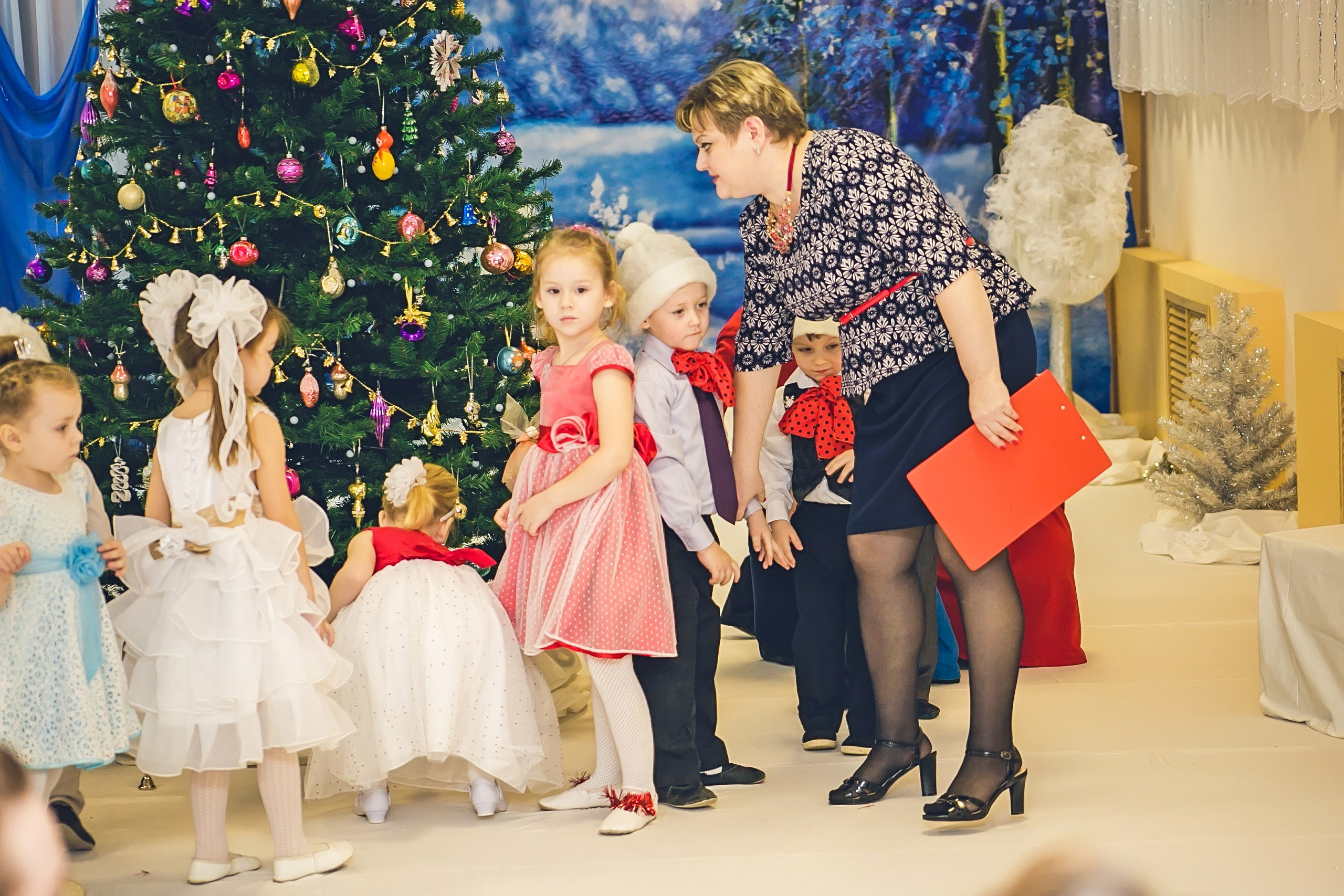 Новый год в саду. Семейный и детский фотограф в Нижнем Новгороде