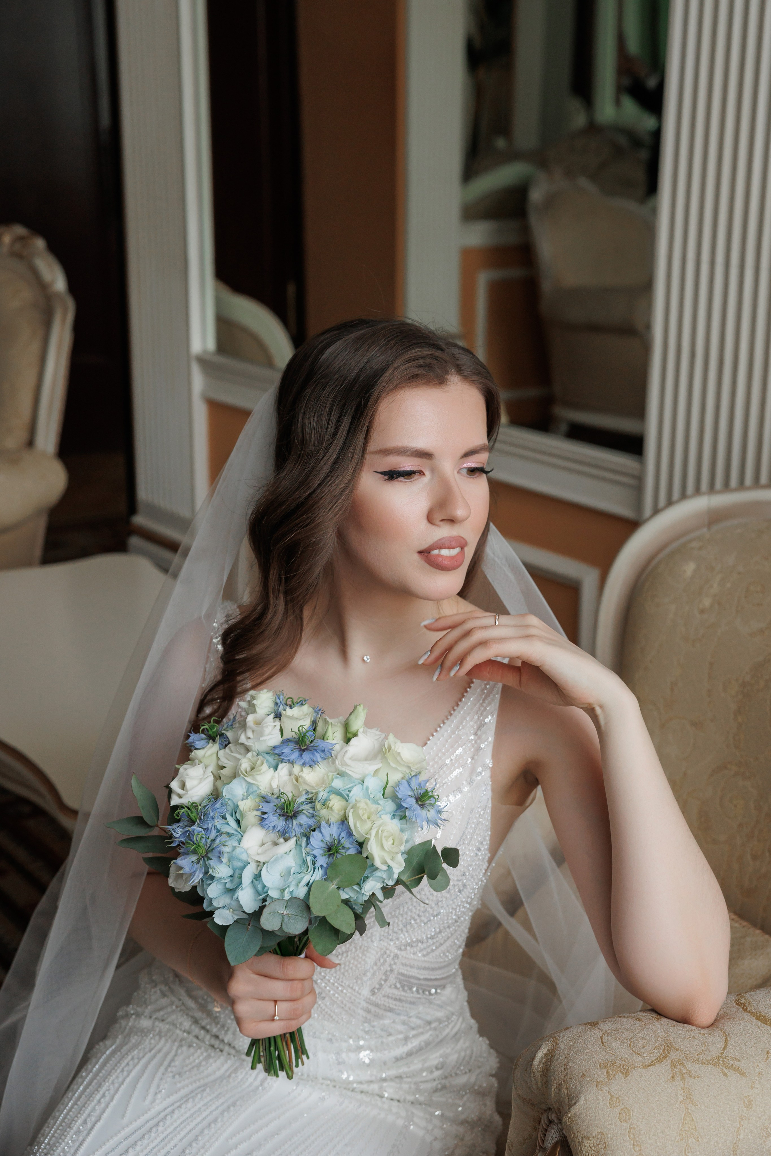 Даша и Дима, Грибоедовский ЗАГС. Свадебный и репортажный фотограф (Москва, Королев и другие)