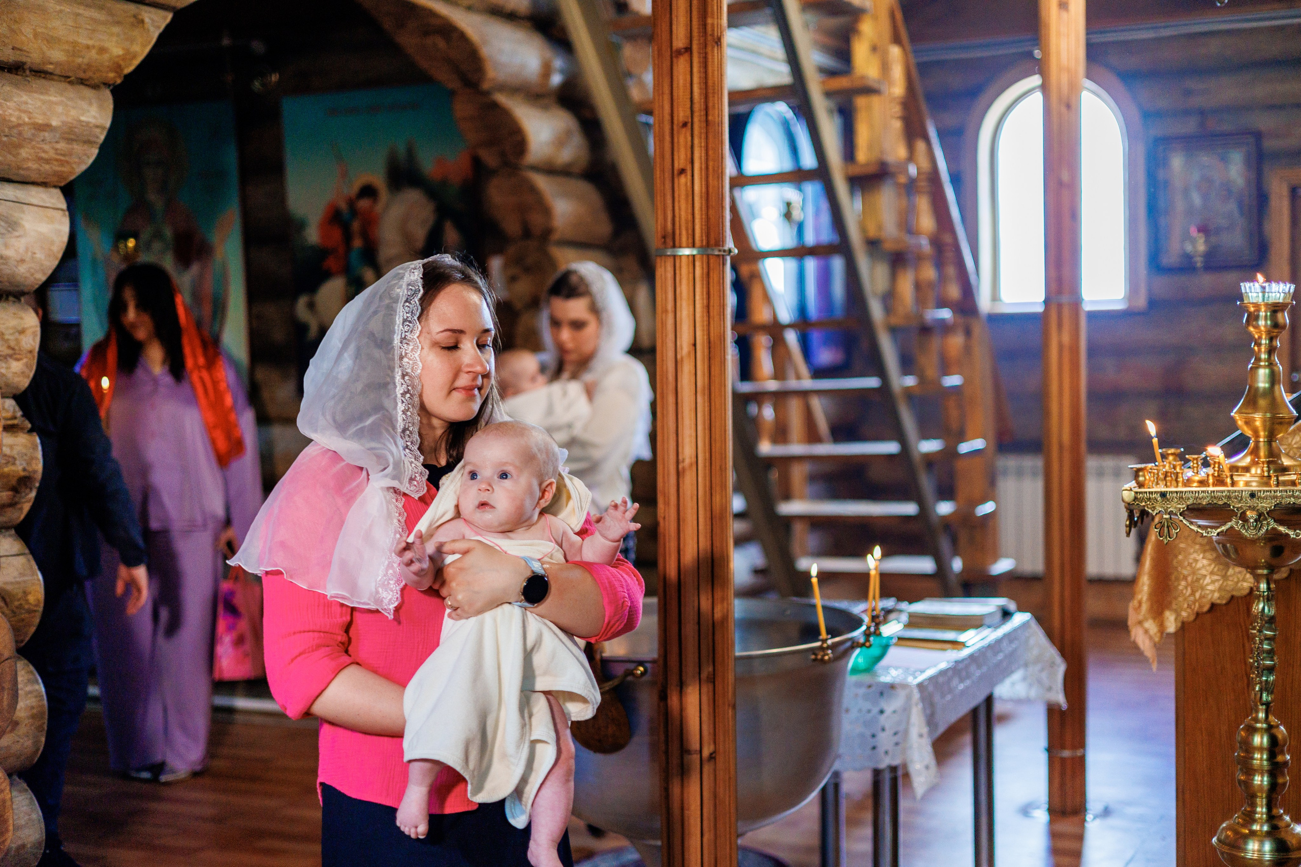 Крещение близняшек. Свадебный и семейный фотограф в Армавире