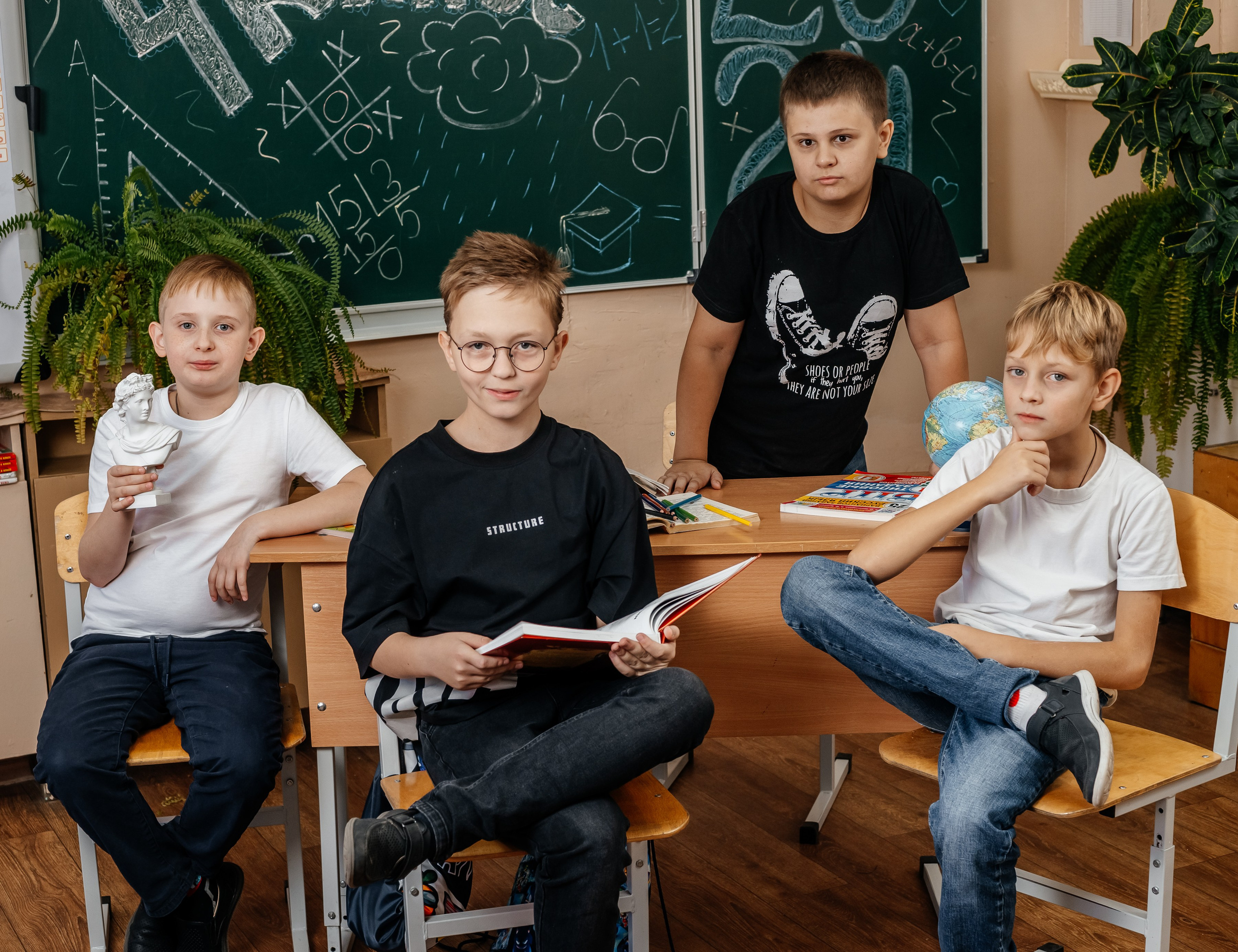 4 кл сьемка в Школе. Ольга Плаксина фотограф в Саратове