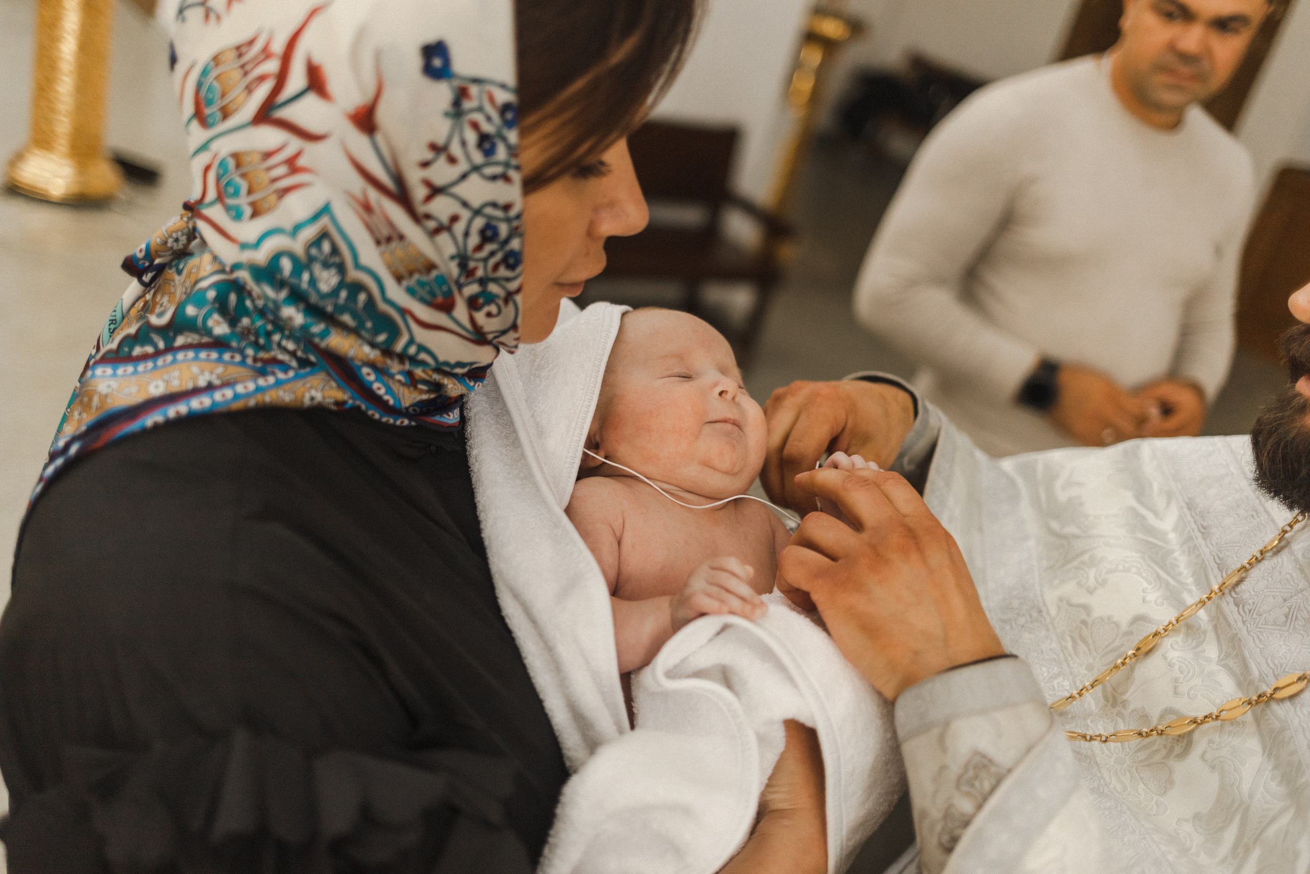 Крещение Стефании. Семейный фотограф в Москве