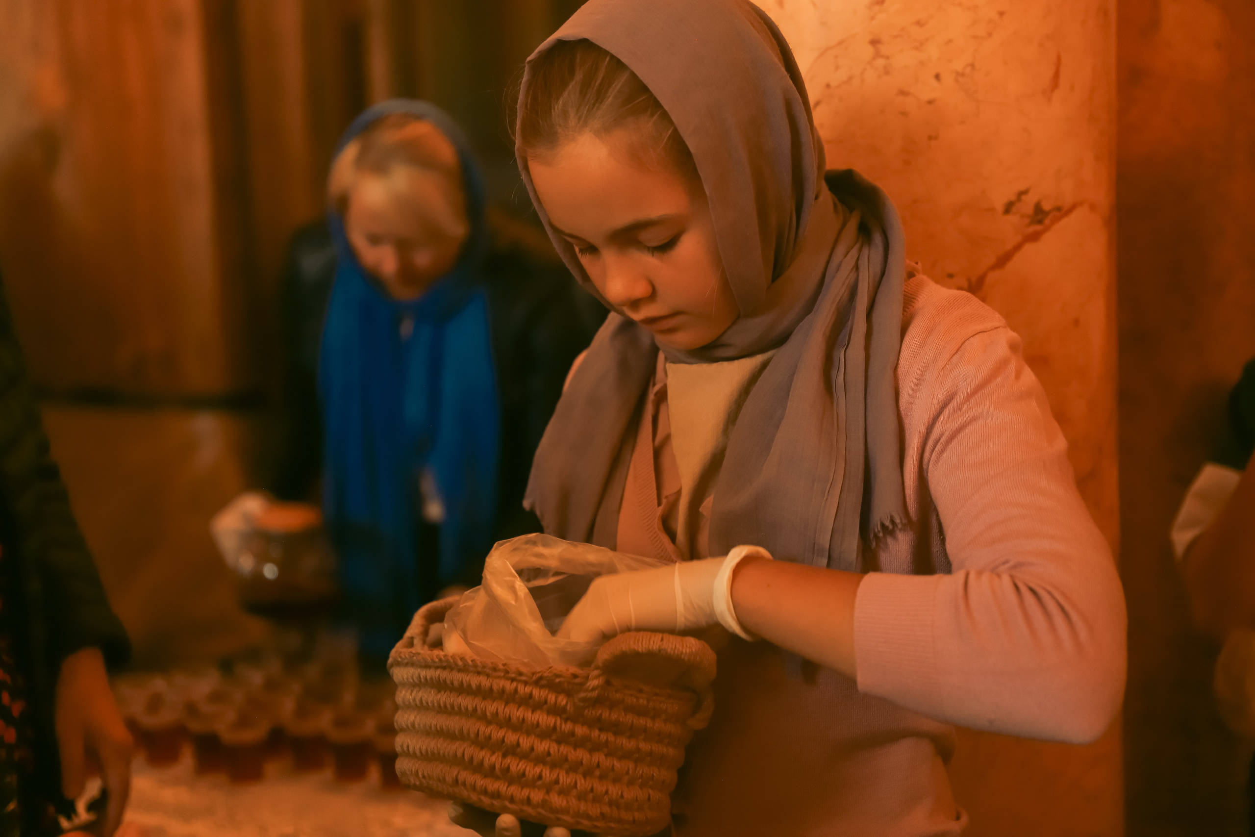 Служба в церкви