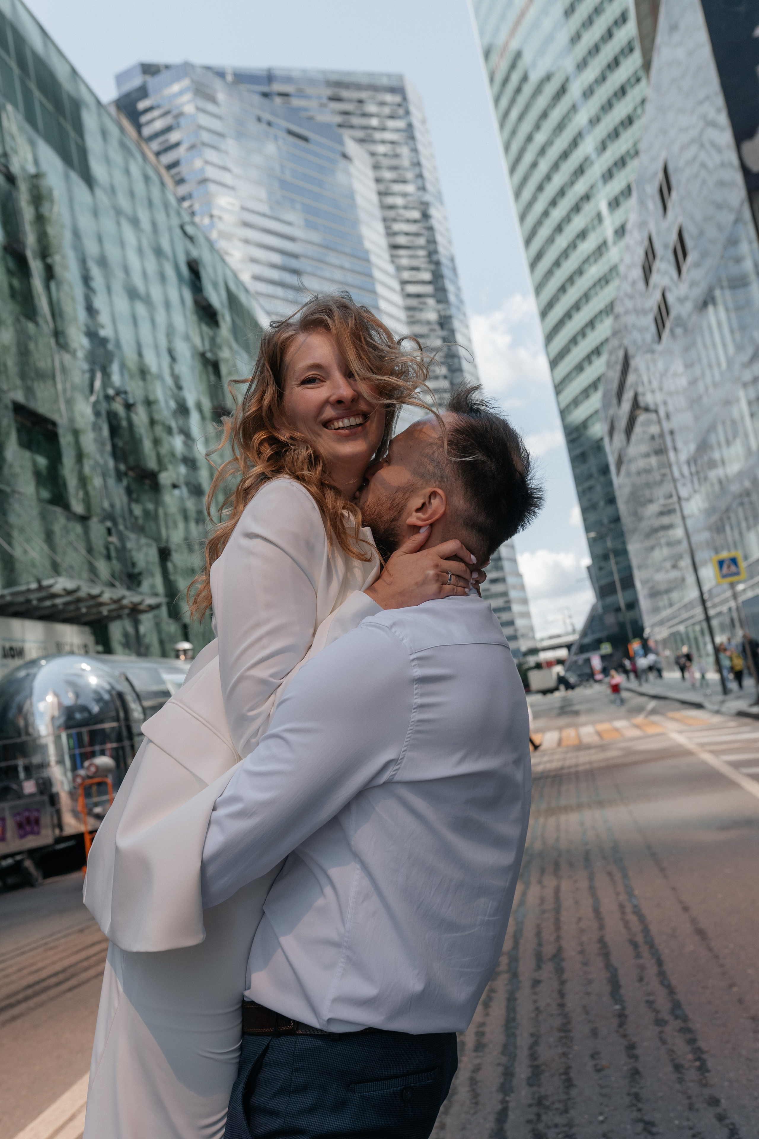 Башня Око, Москва Сити Иван & Таисия. Семейный и свадебный фотограф в Москве Виктория Махова