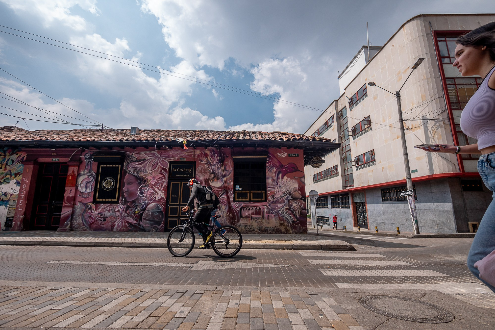 Богота, столица Колумбии. Bogotá, the capital of Colombia. Фотограф Алексей Скоробогатько