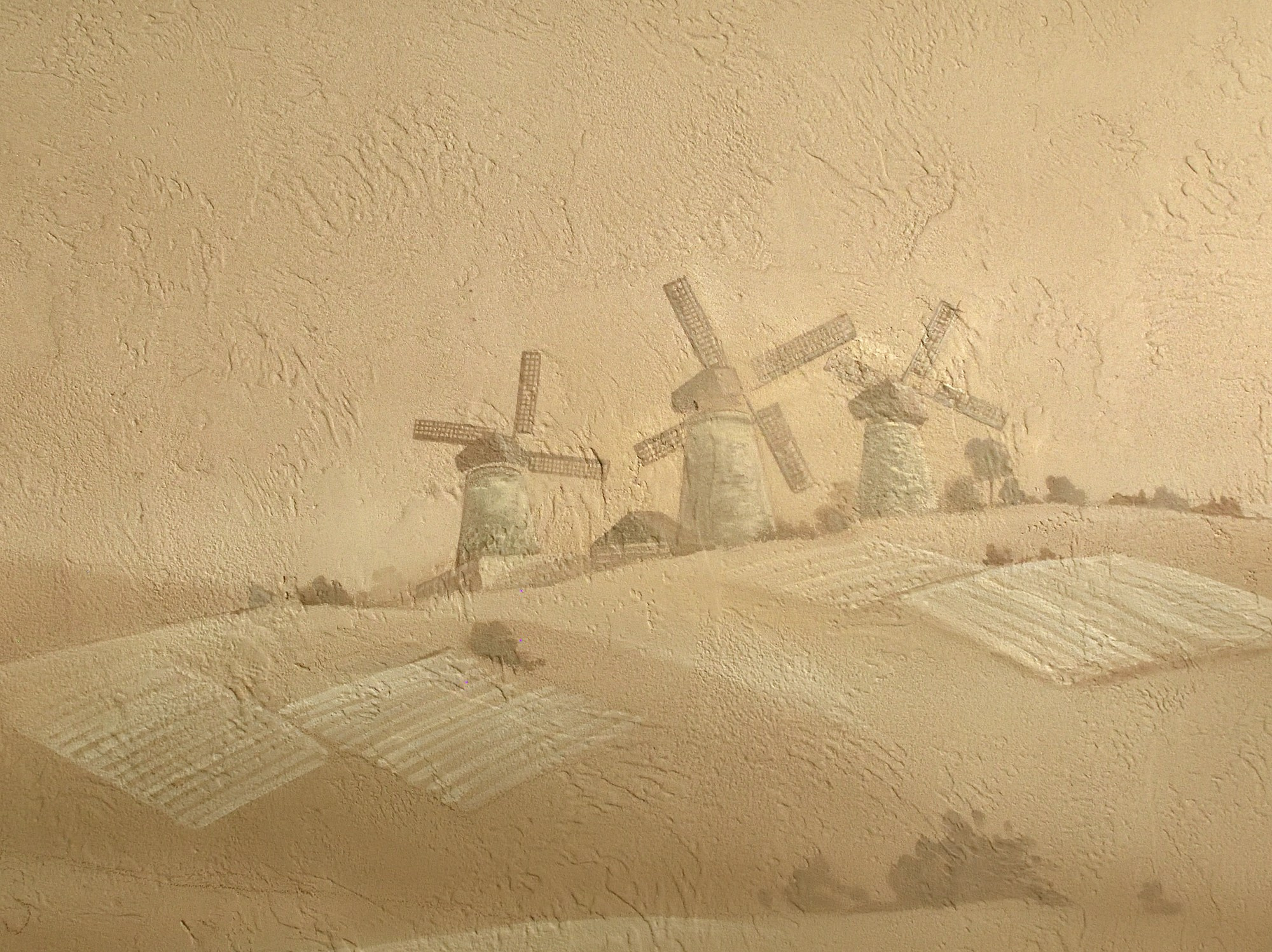 Английская роспись стен