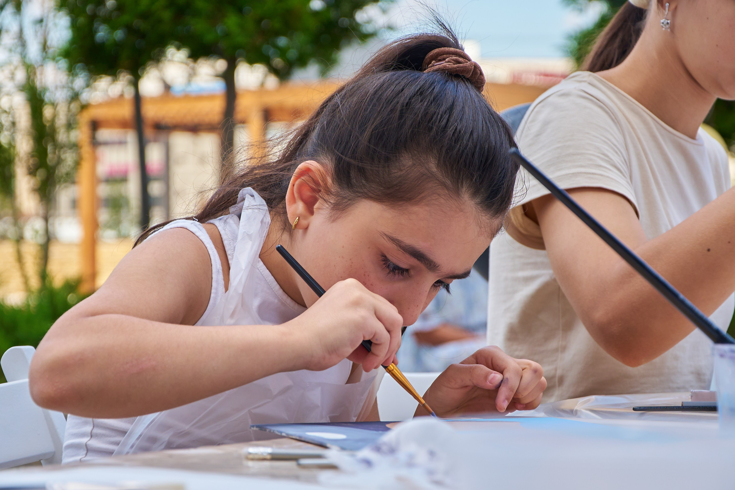 Мастер-класс по рисованию, Щелково, Ривер-хаус. Фотограф Щёлково