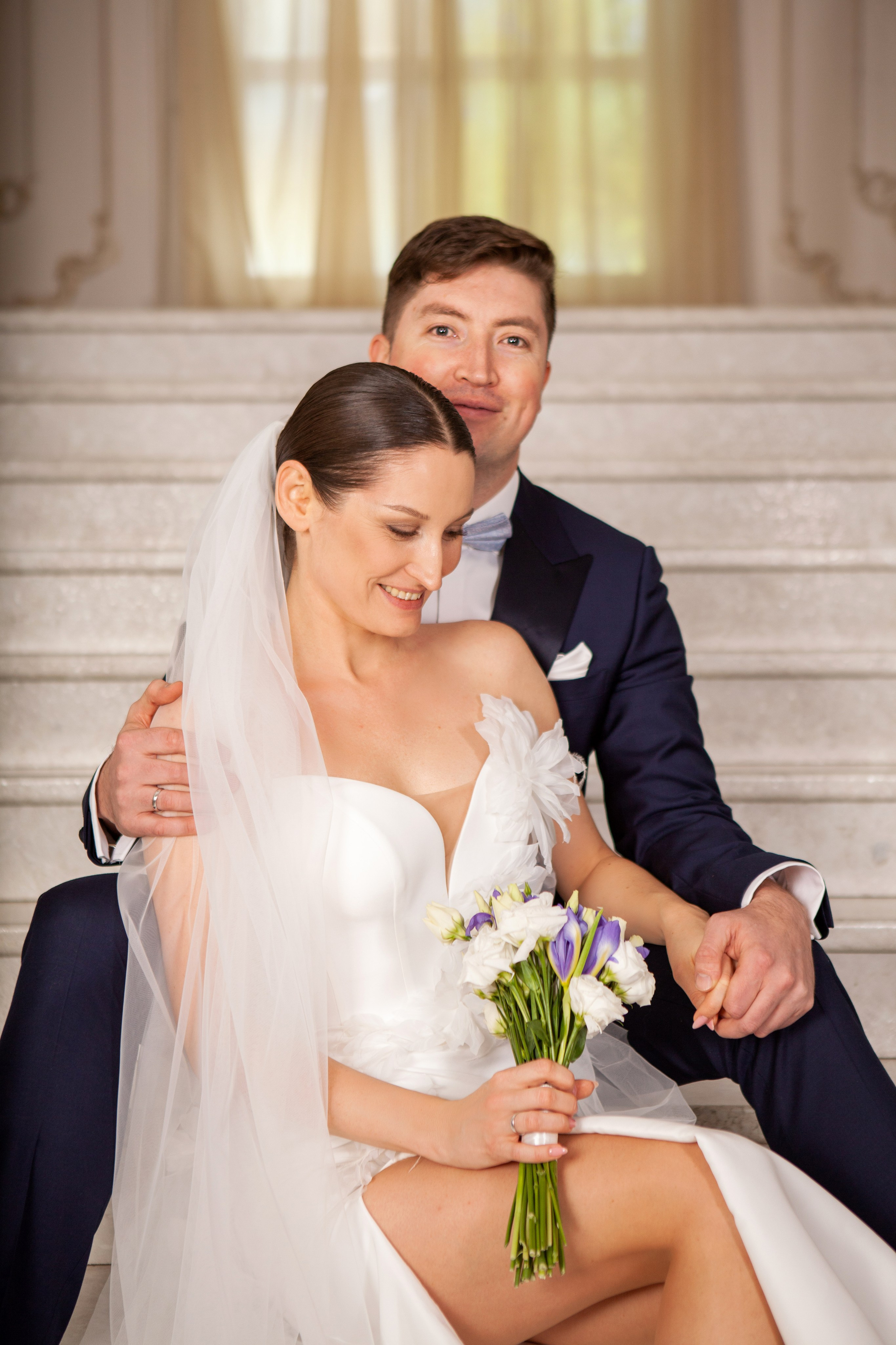 Фотосессия жениха и невесты в шипиловском загсе. Фотограф Ольга Ефремова