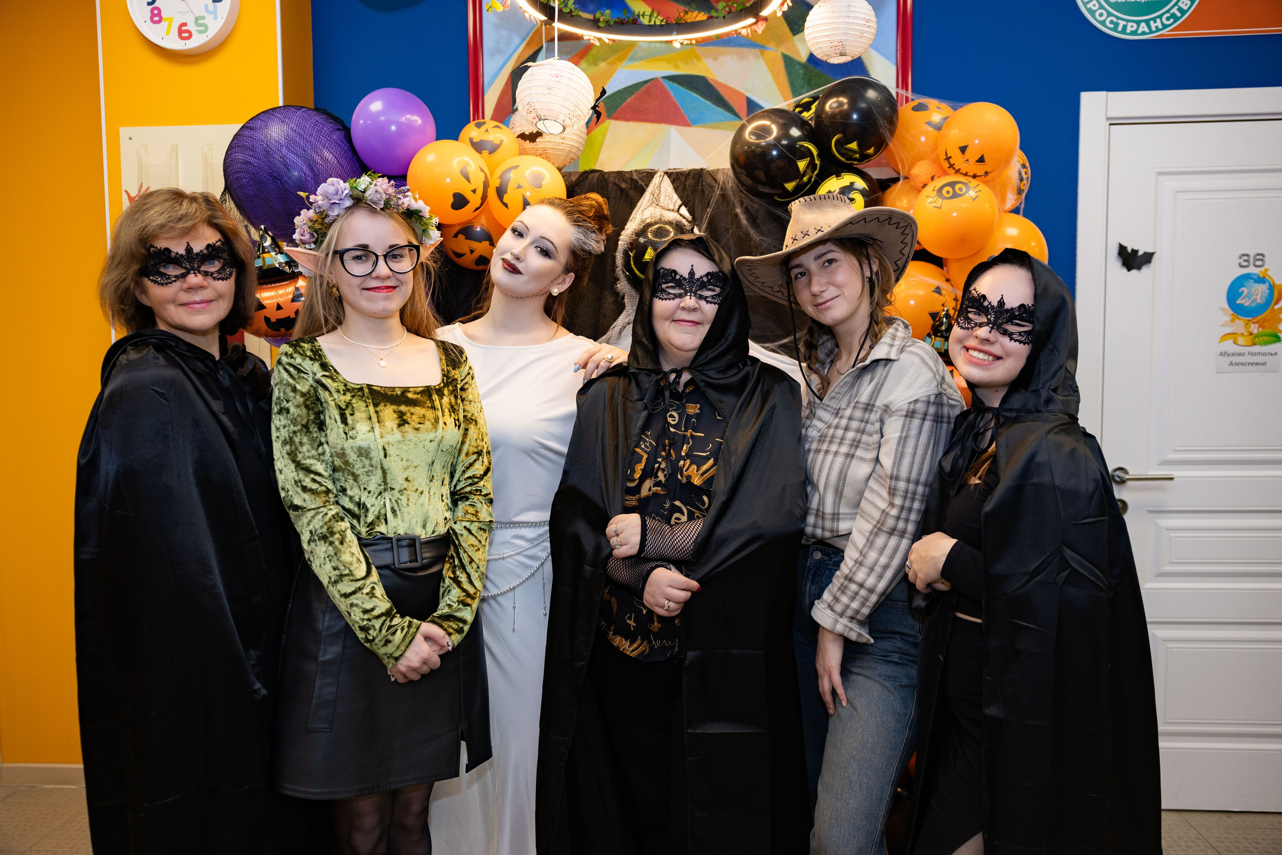 Хеллоуин в школе. Фотограф/видеограф в Санкт-Петербурге Динара Гольдина