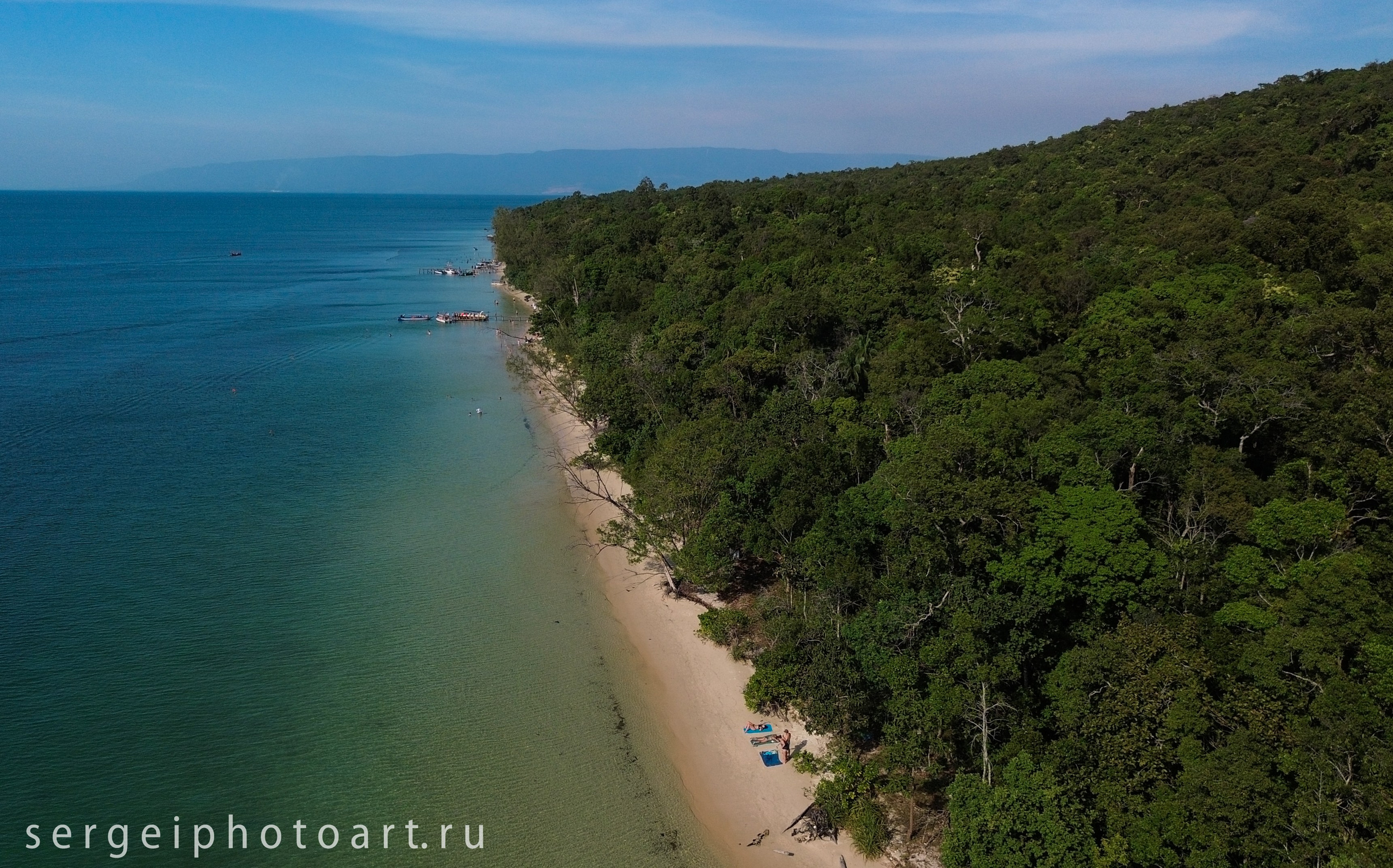 Съемка с дрона. Фотограф Сергей Кишкель Дананг Нячанг Фукуок
