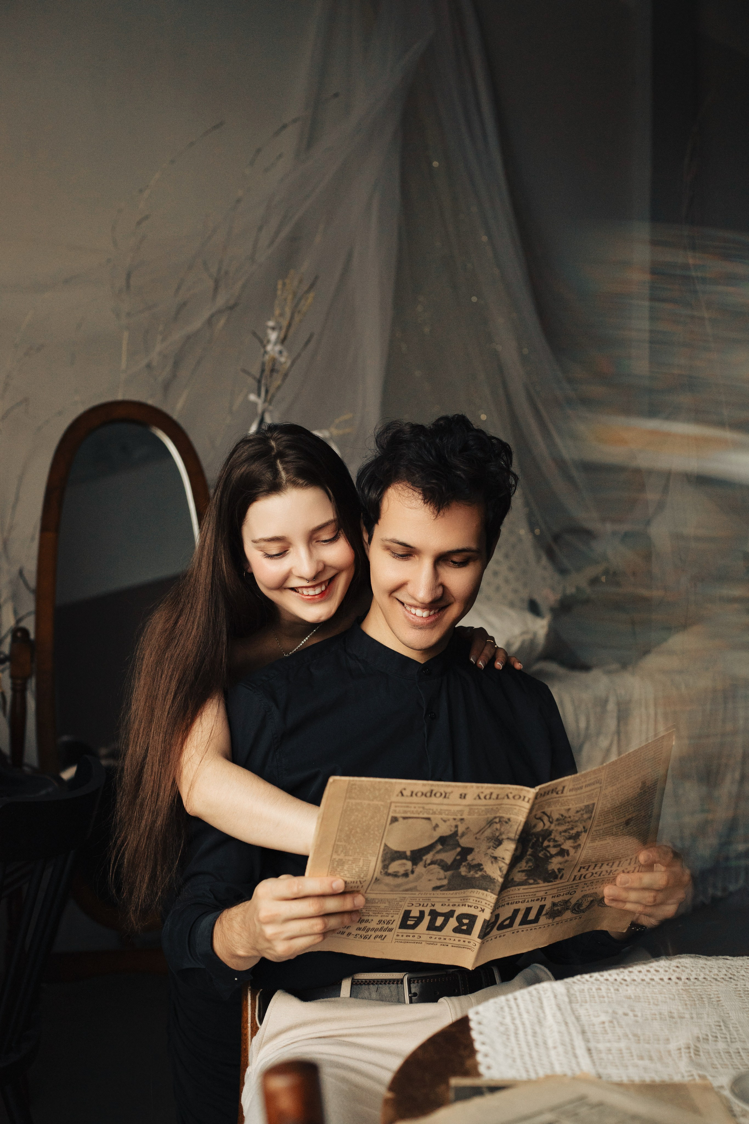 Студийная съёмка лавстори