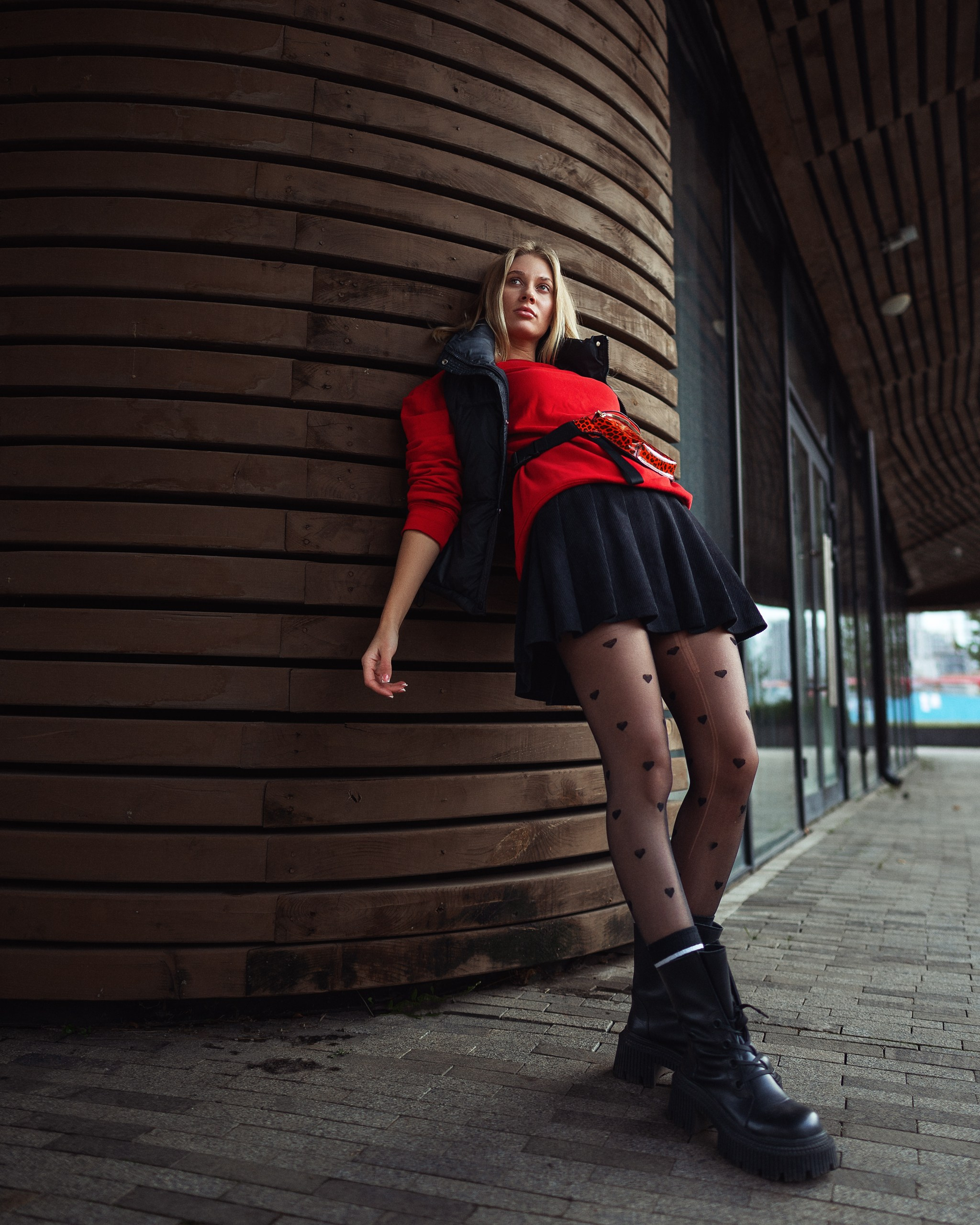 Уличная фотосессия с Екатериной. Фотограф в Москве — Евгений Мельников