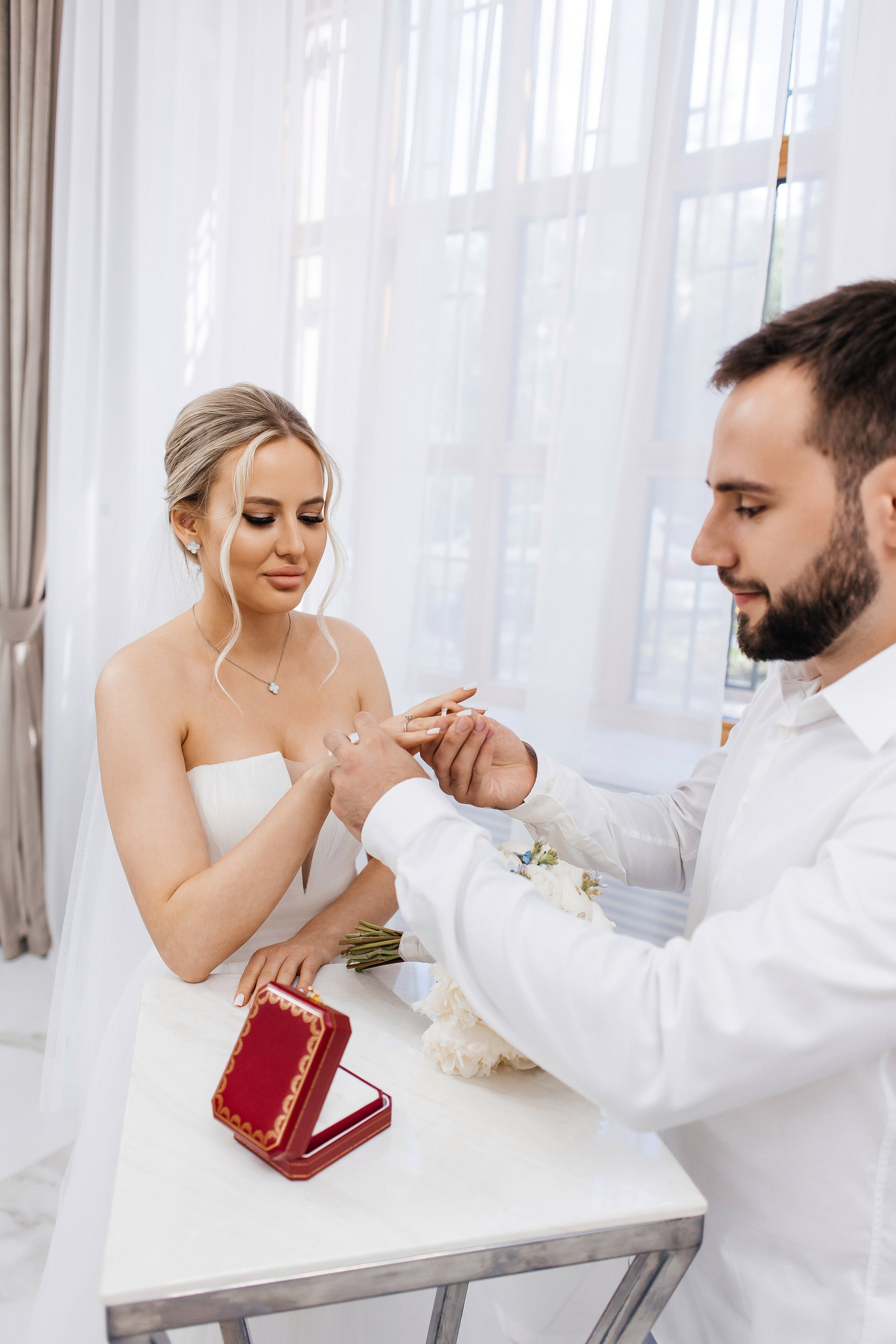 Борис и Ксения (утро + Загс + прогулка). Фотограф в Москве Екатерина Потапова