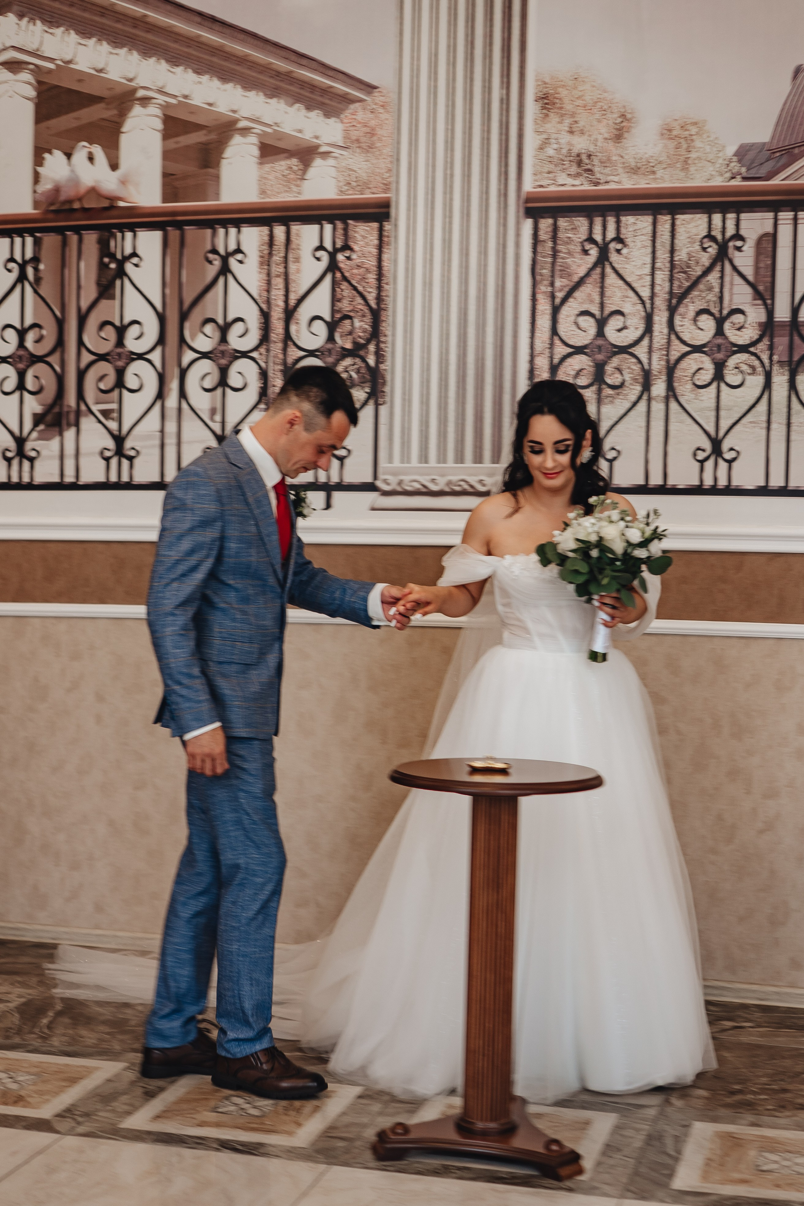 СВАДЕБНАЯ СЬЕМКА В ЗАГСЕ НА МОСКОВСКОМ ПРОСПЕКТЕ. Профессиональный фотограф, Санкт-Петербург — Виктория Богомолова