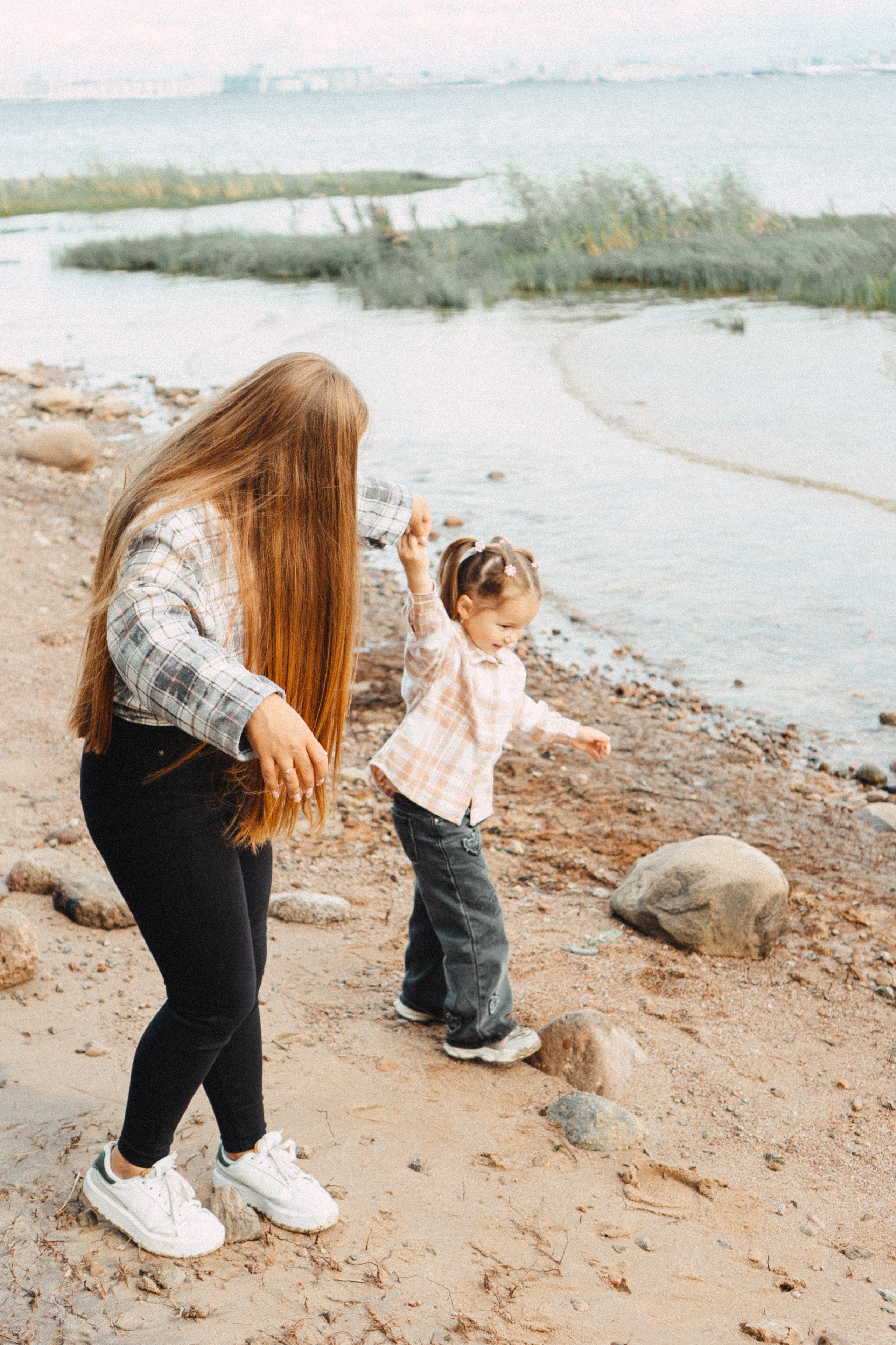 МАМА И ДОЧКА НА ФИНСКОМ ЗАЛИВЕ. Профессиональный фотограф, Санкт-Петербург — Виктория Богомолова