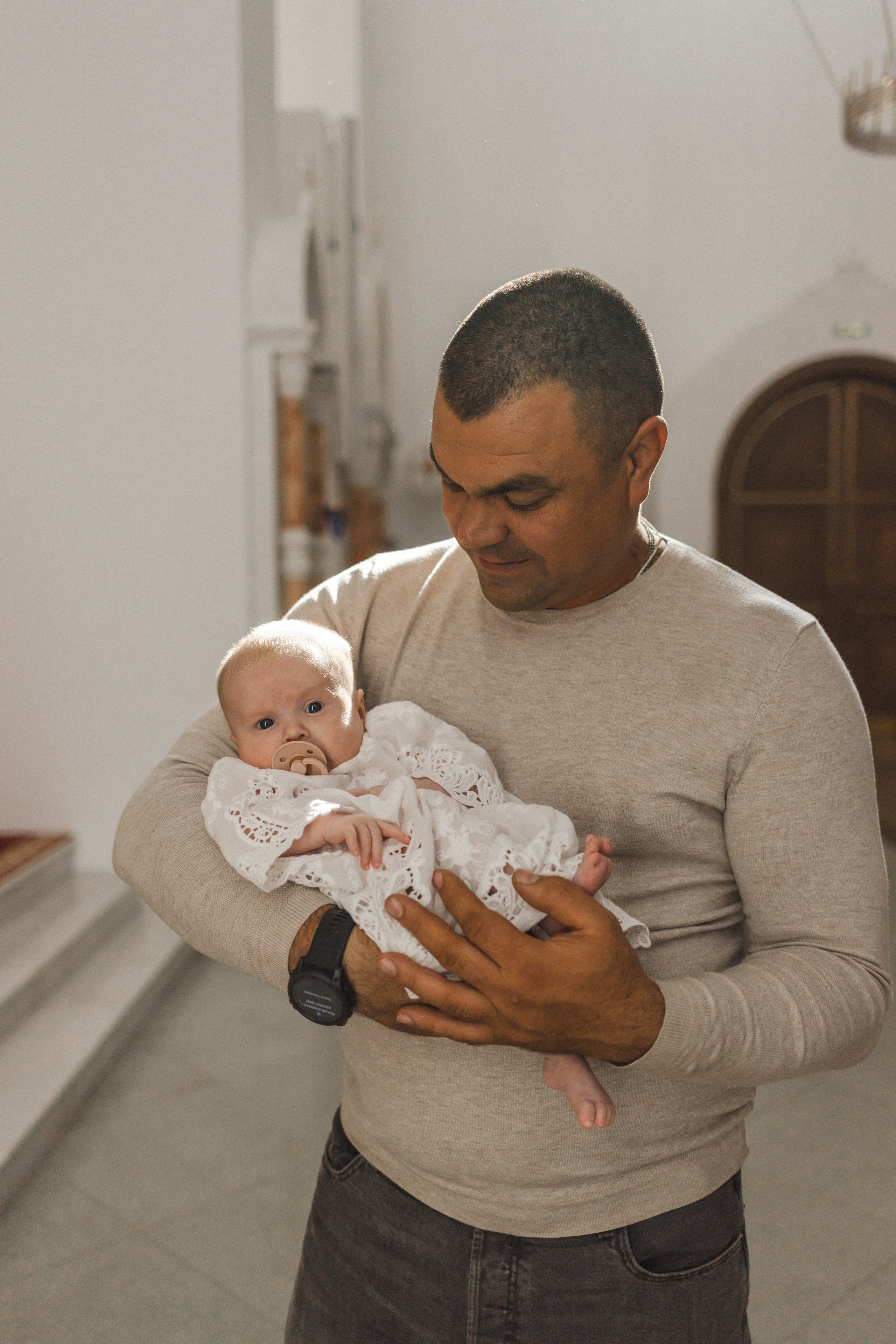 Крещение Стефании. Семейный фотограф в Москве