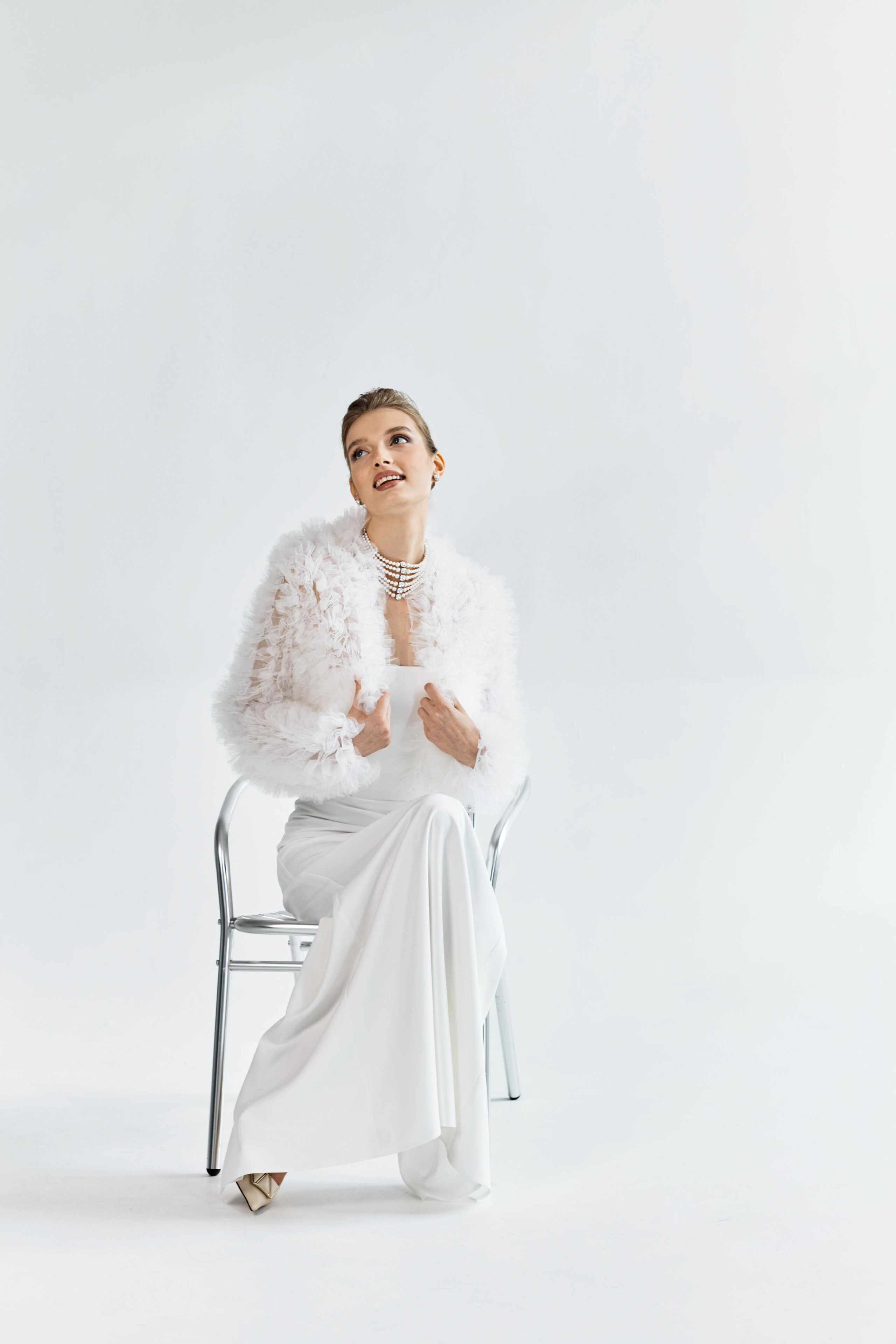 Фатиновая шубка. Свадебный салон-ателье Бонжур в Минске Bonjour