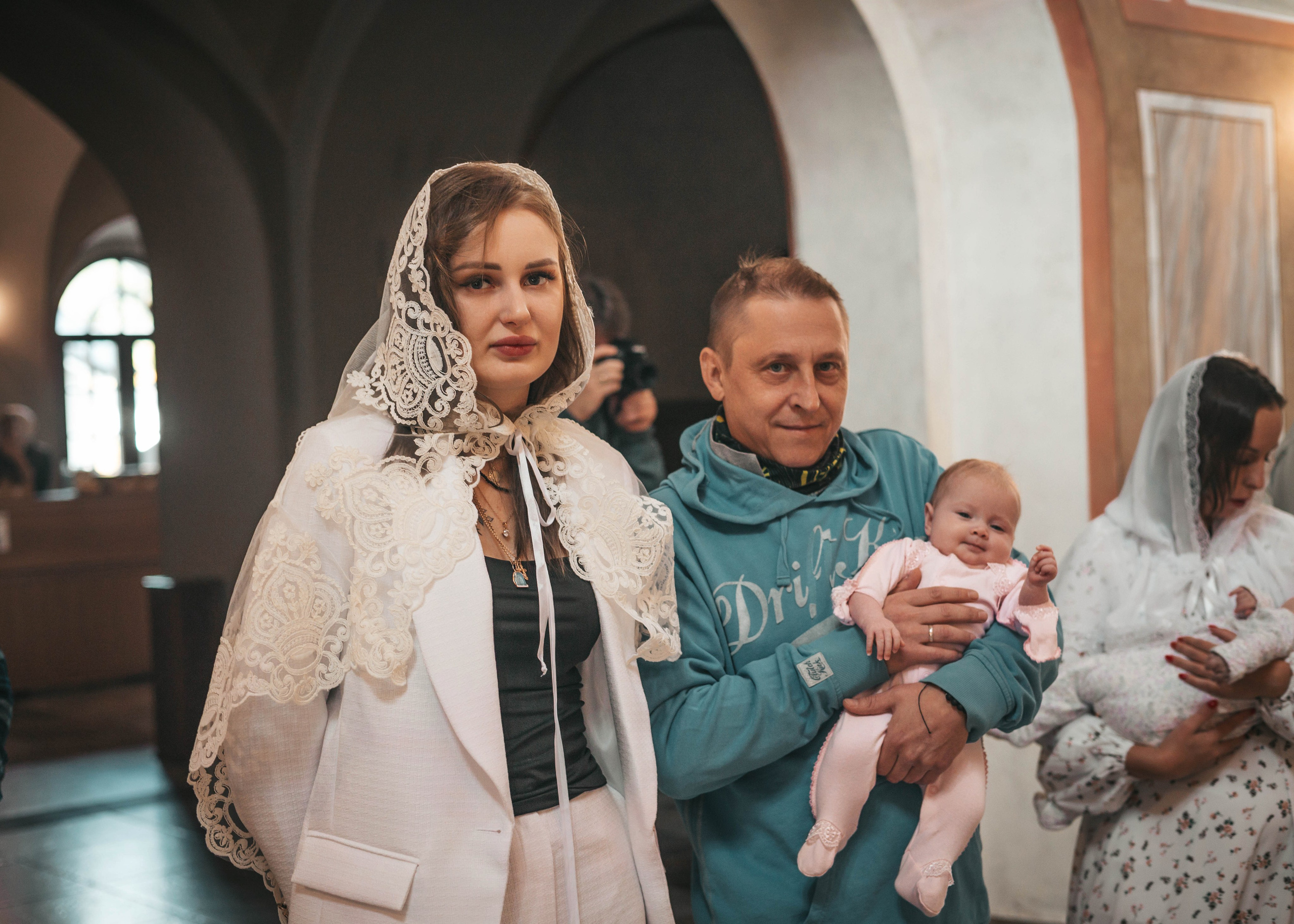 КРЕЩЕНИЕ. Фотосессия новорожденных в Москве и Московской области