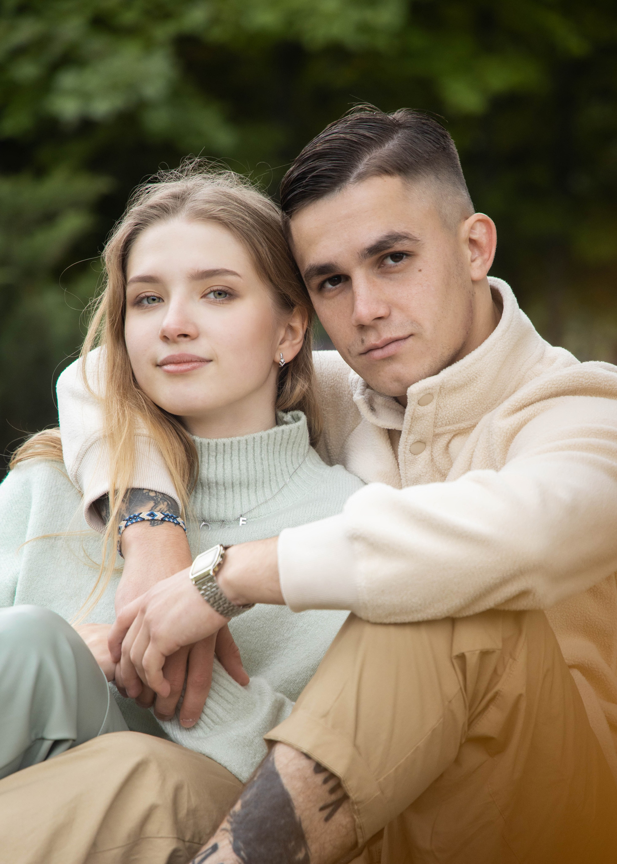 Love story. Фотосессия новорожденных в Москве и Московской области