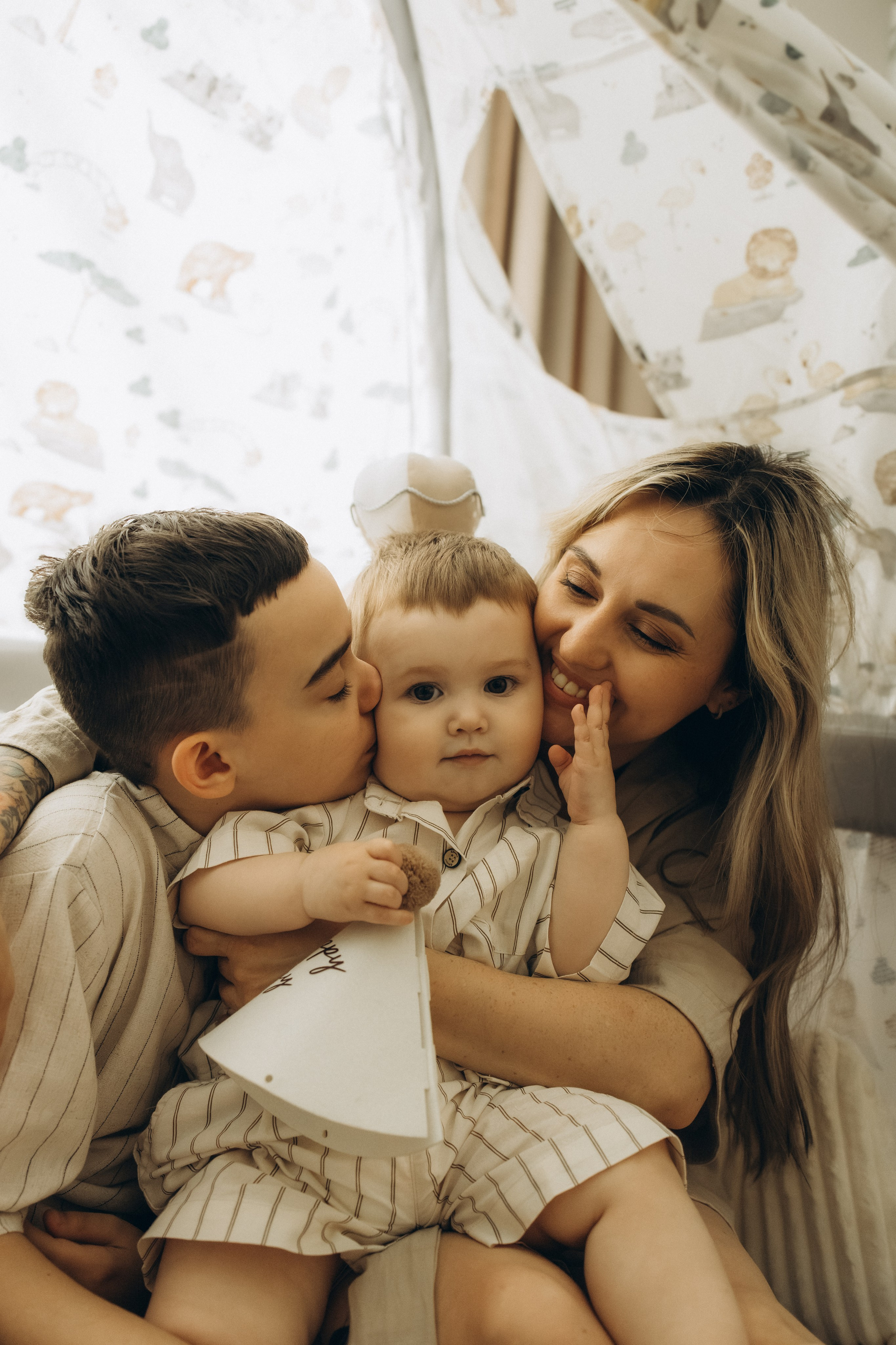 Дарья, Максим, Владислав и Матвей. Семейный фотограф в Москве Алина Киблина