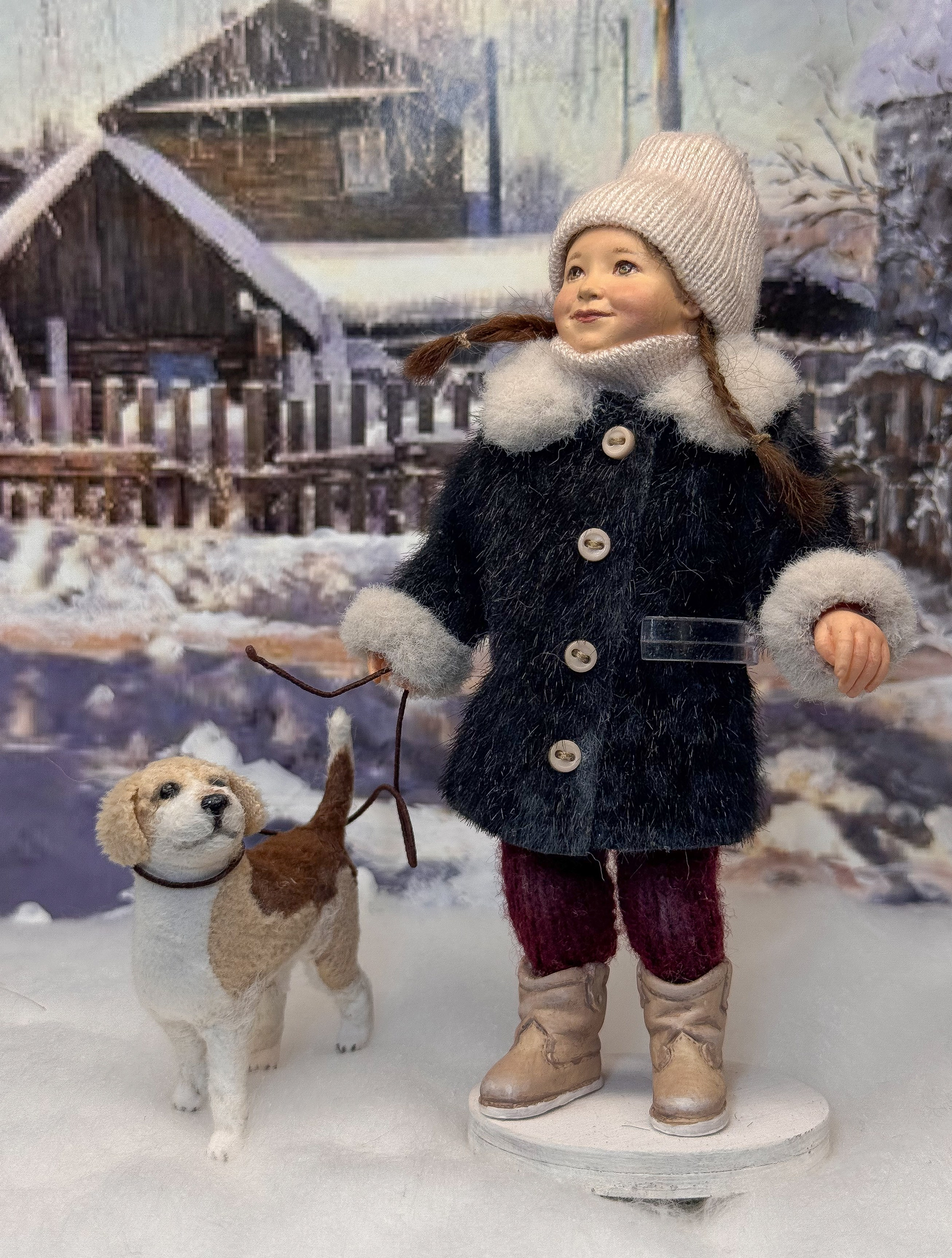 Авторские куклы Марины Новожиловой. Художественная мастерская