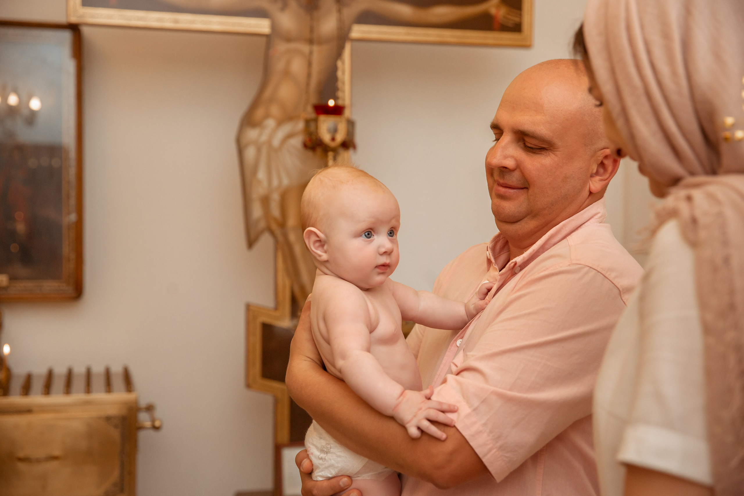 Крещение Есении. Леся Ладова