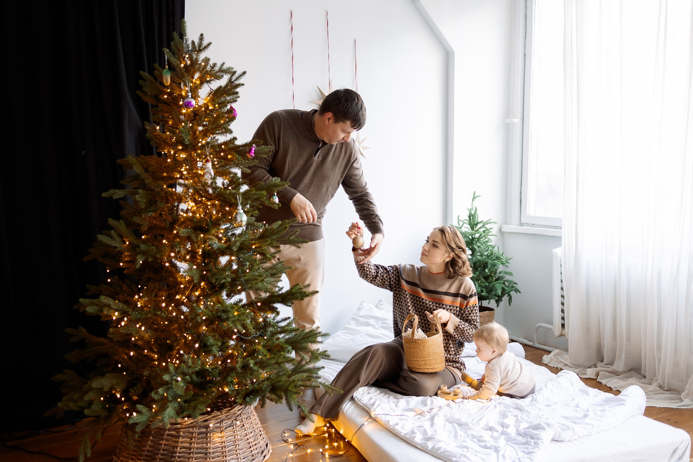 Волшебный снег. Семейный Фотограф в Москве Евгения Симоненко