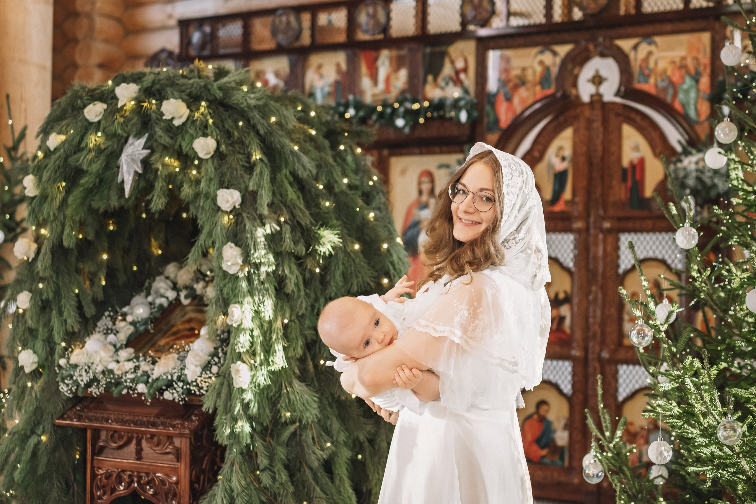 Храм Матроны Московской. Рождество. Церковный фотограф на Таинство Крещения и Венчания в Оренбурге и Оренбургской области Екатерина Белкина