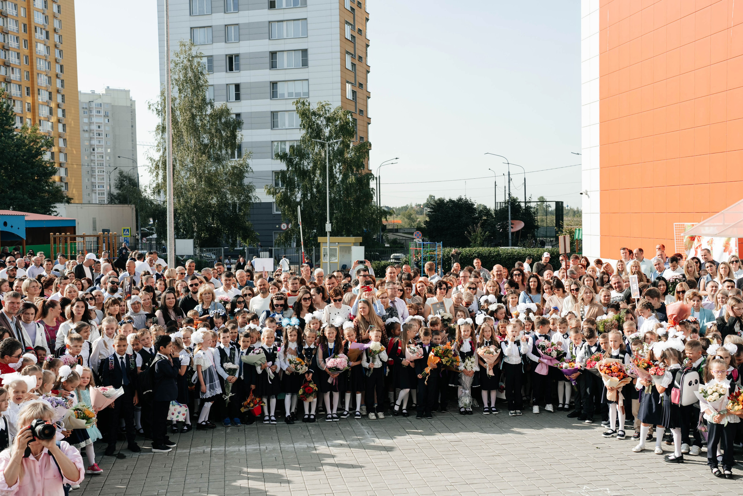 1 сентября, 1-й класс. Свадебный фотограф Москва Александра Аверкова