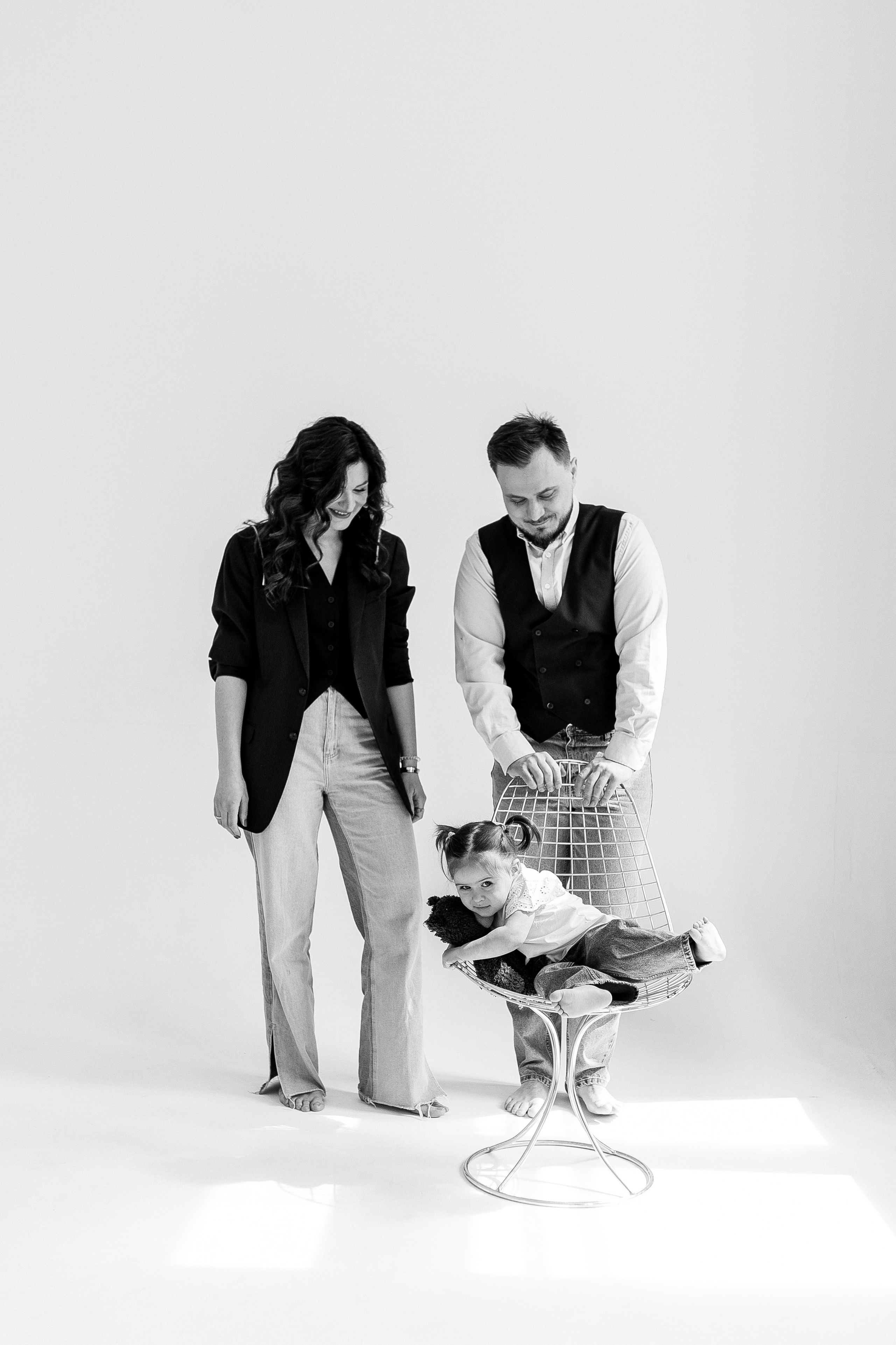 Трое в студии. Свадебный и семейный фотограф в Белгороде Юлия Першина