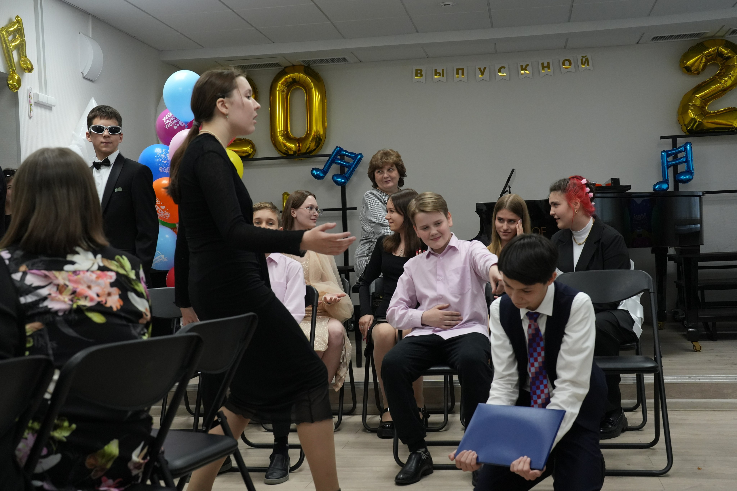 Выпускной в музыкально-хоровой школе г. Москвы № 106. Семейный и детский фотограф в Москве Оксана Чибизова