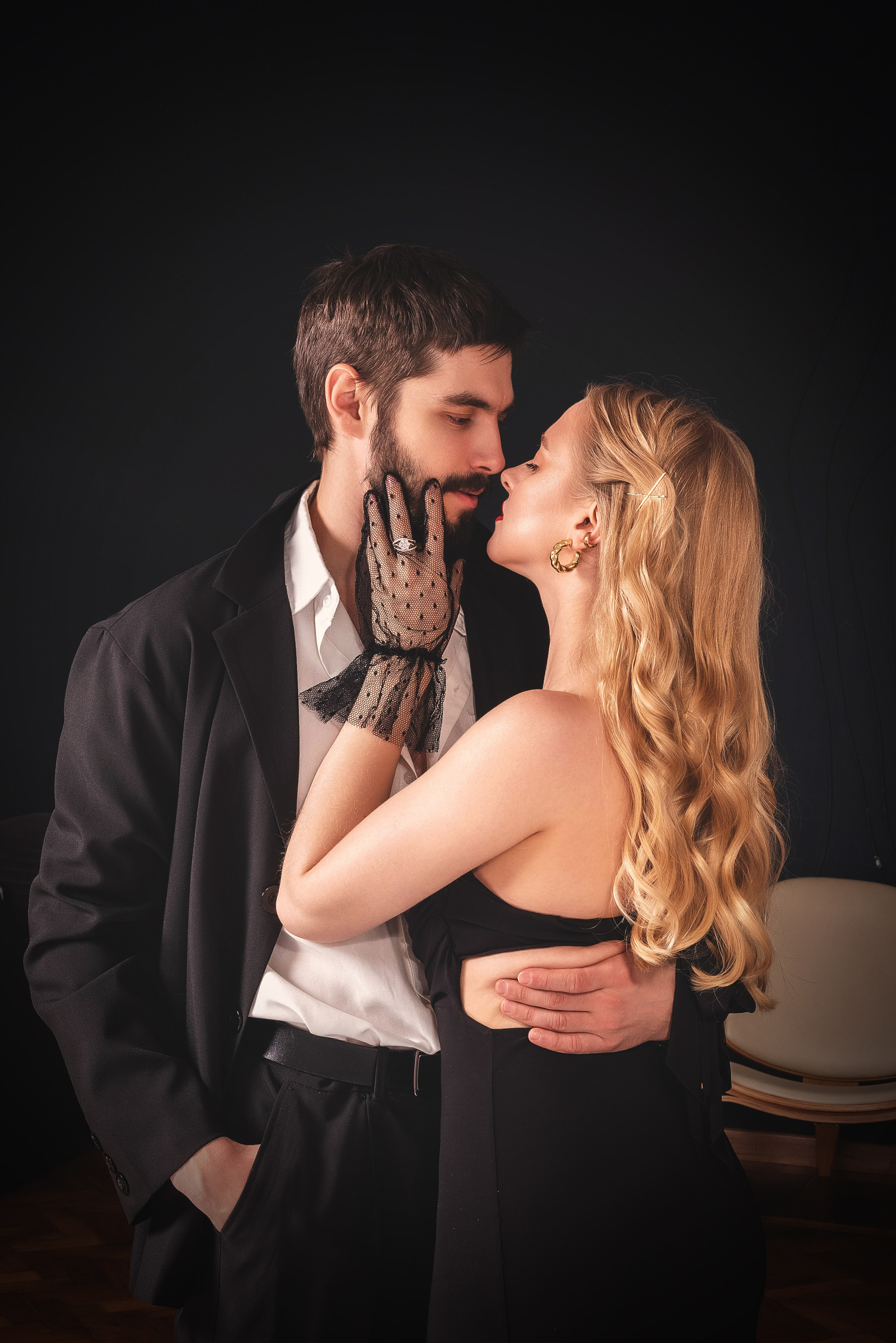 Love story в студии. Семейный, детский фотограф в Воронеже Анна Никитина