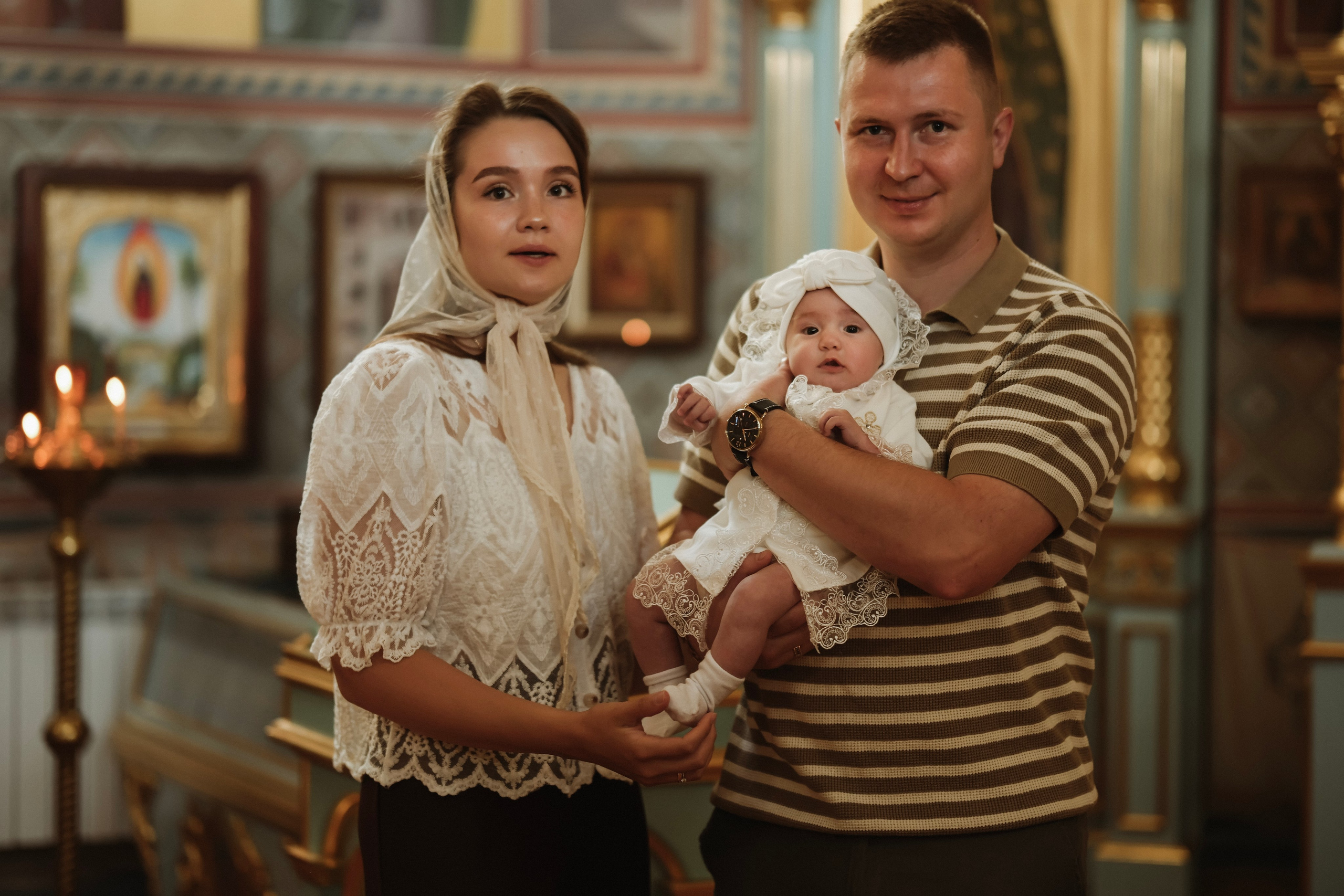 Крещение. Фотограф новорожденных в Брянске Анжелика Прохоренкова