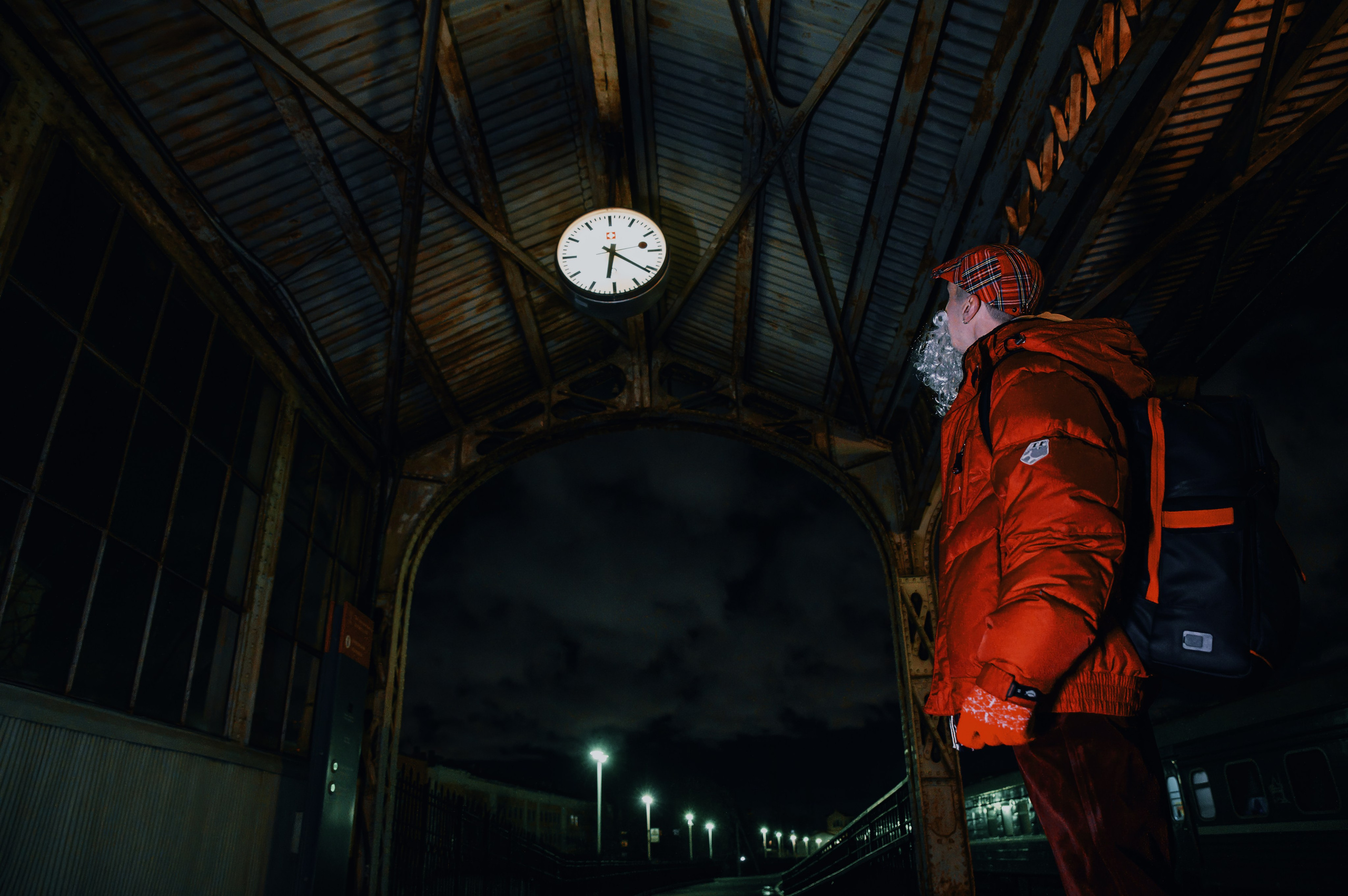 Дед Мороз на стиле. Профессиональный фотограф в Санкт-Петербурге