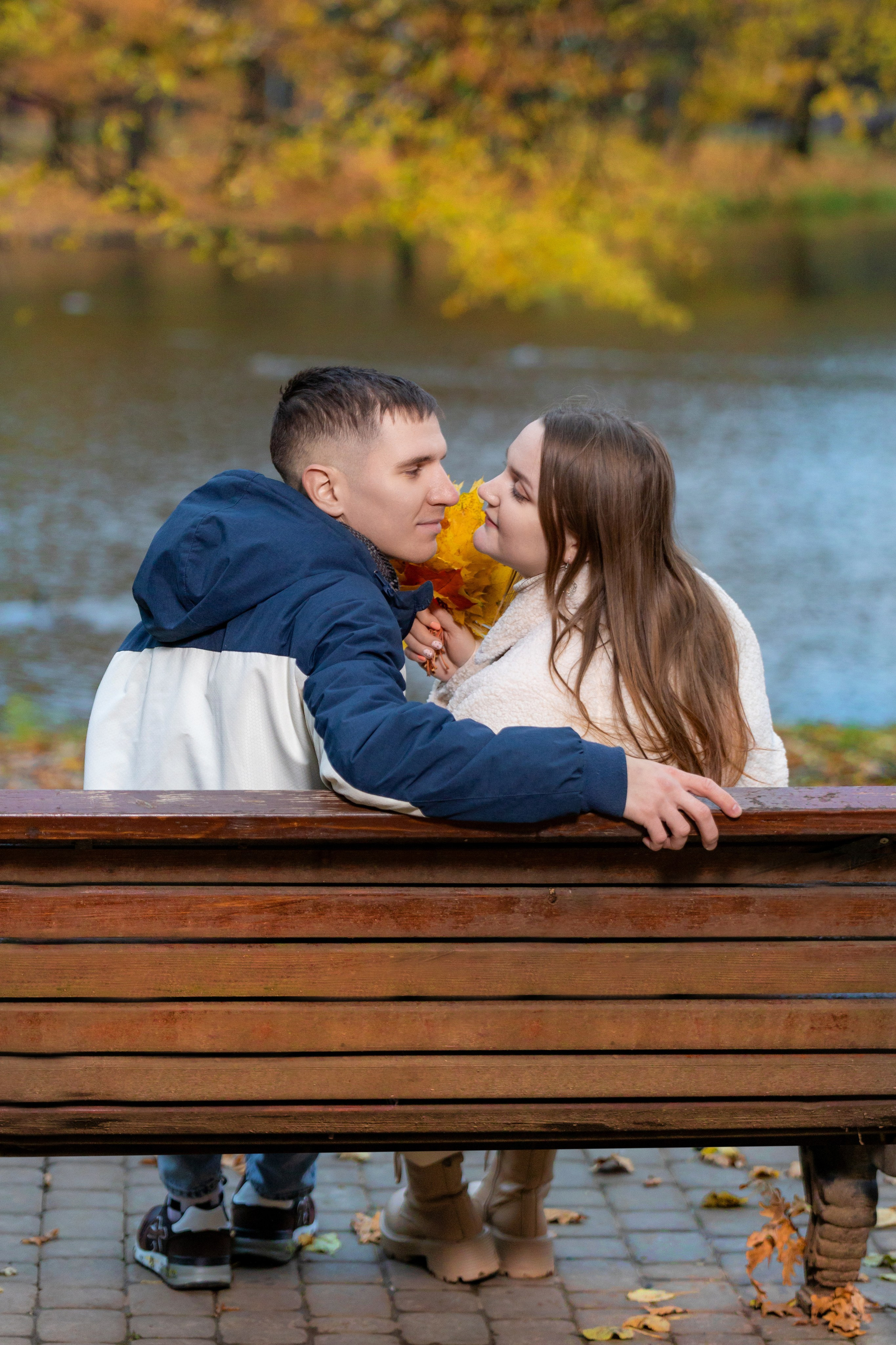 Лав стори для Надежды, победительницы осеннего конкурса в ВК. Фотограф в Туле Крупский АнДРей. Фотостудия «КАДР71» в Туле