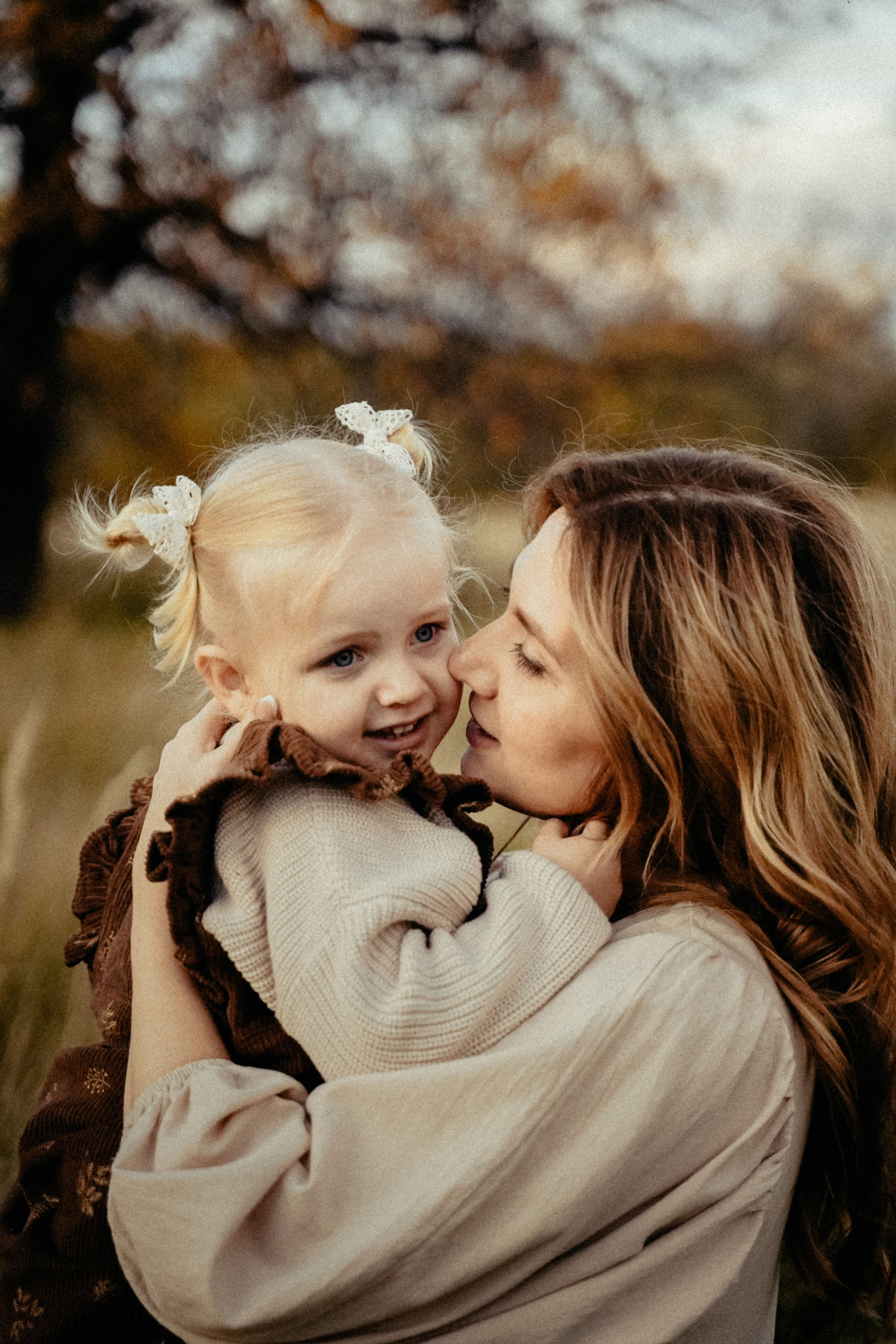 Семья на природе