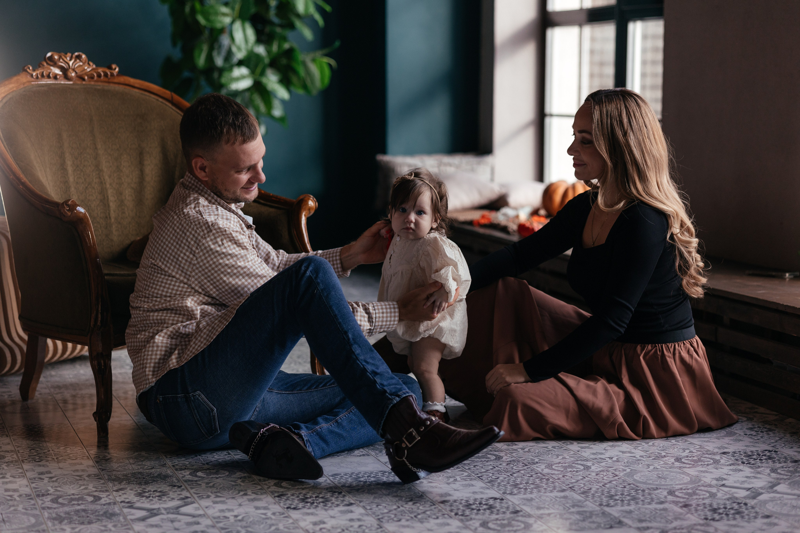 Семья. Фотограф Крохин Олег