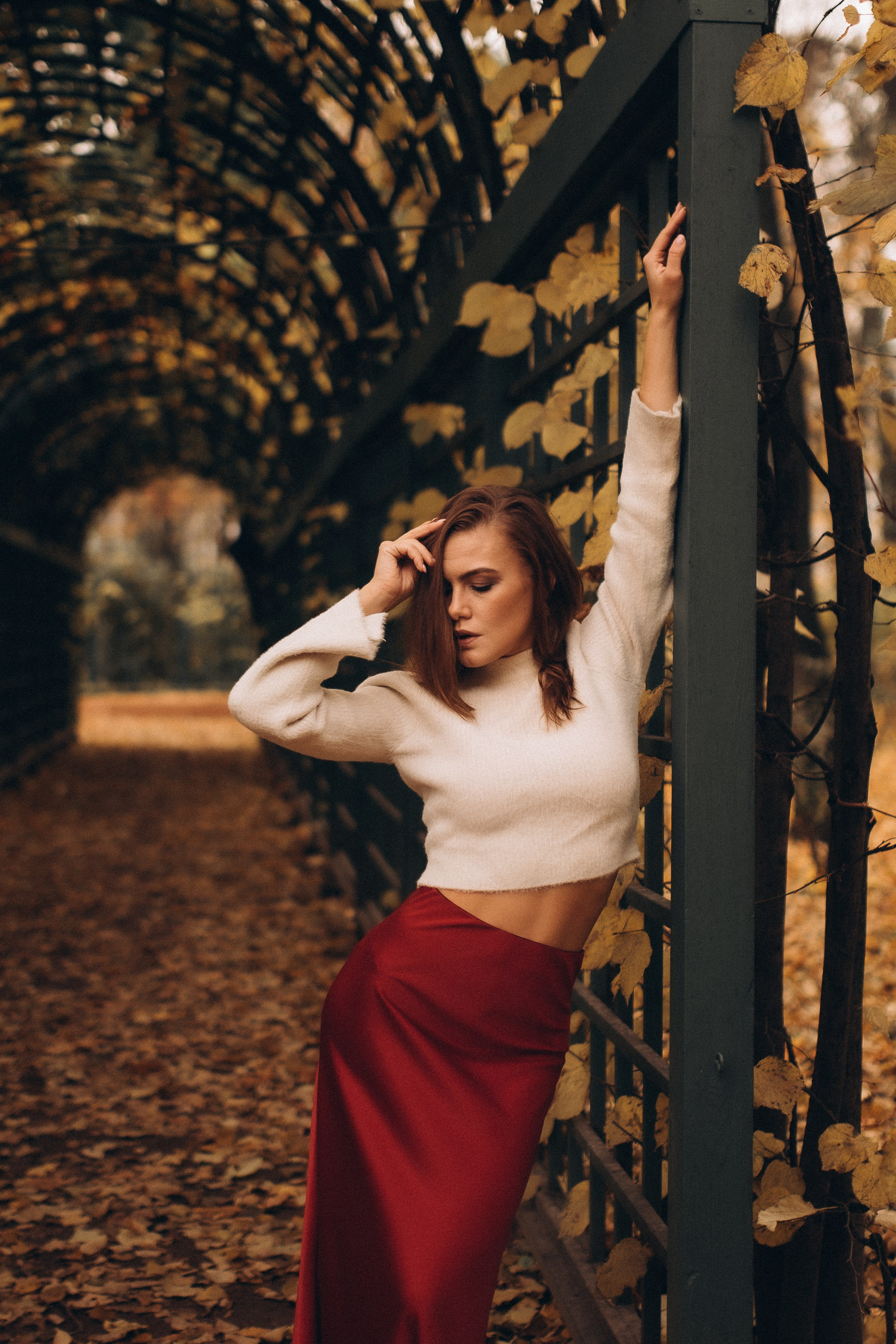 Осенняя индивидуальная фотопрогулка летний сад. Фотограф ПИТЕР СПБ Надежда Баранова