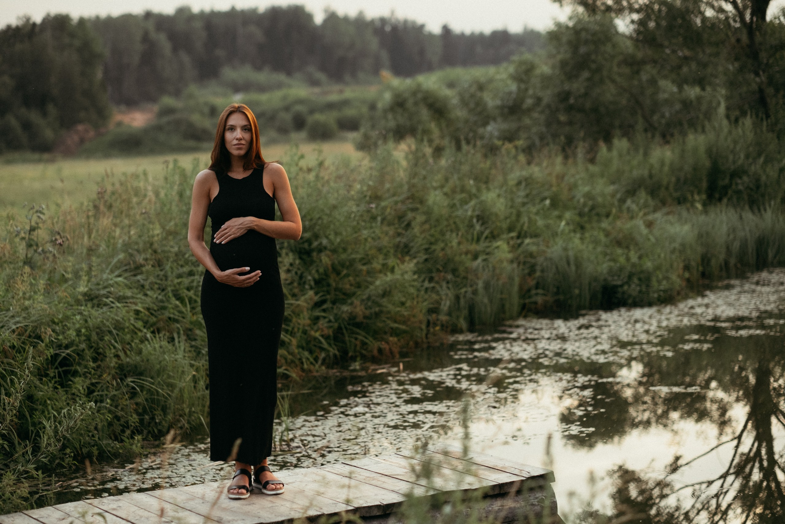 Пара в поле. Фотограф Москва / Зеленоград — Наталья Петухова
