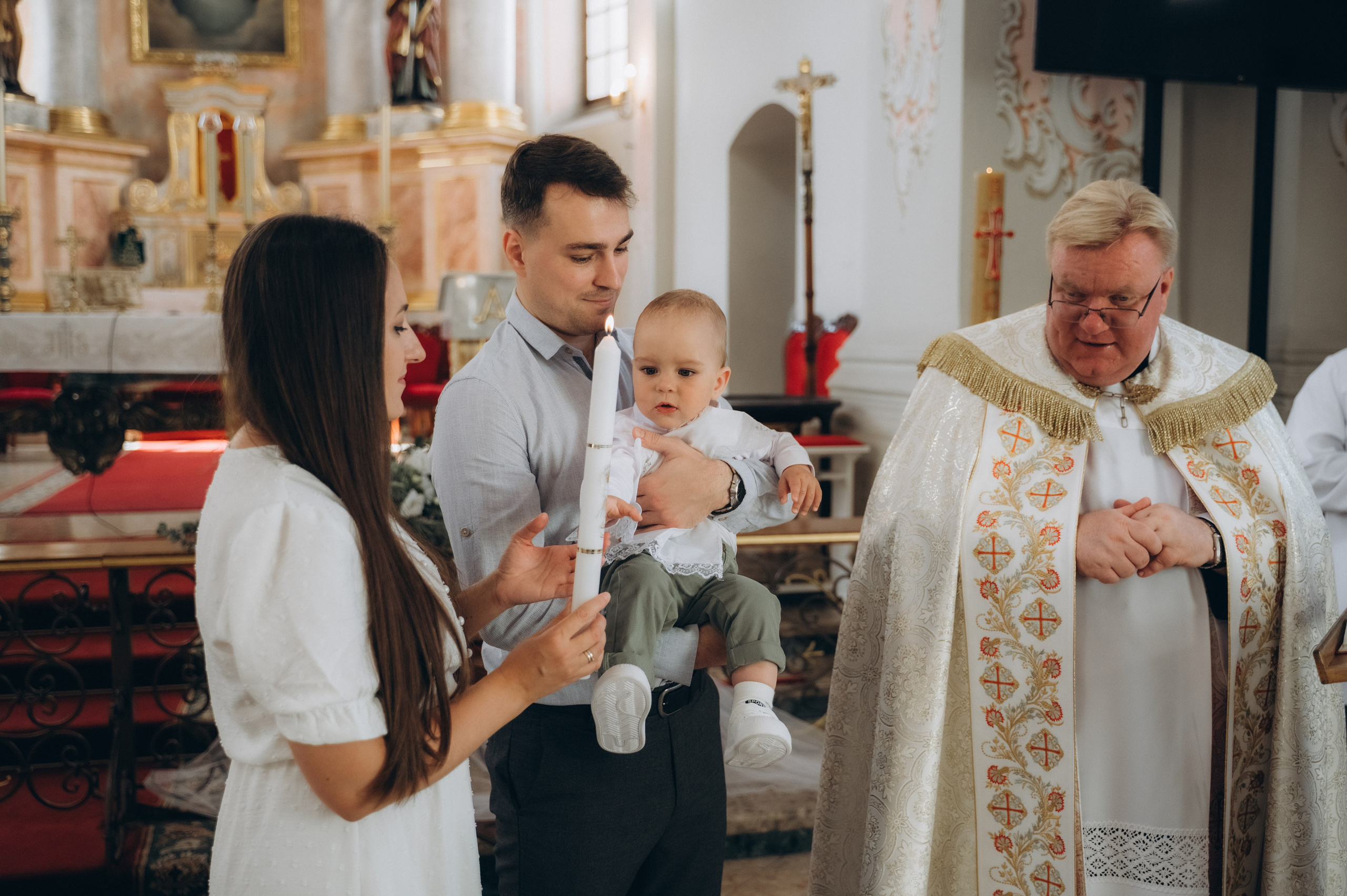 Крещение Александра (Белый Костёл). Семейный фотограф в Минске Дарья Дреко