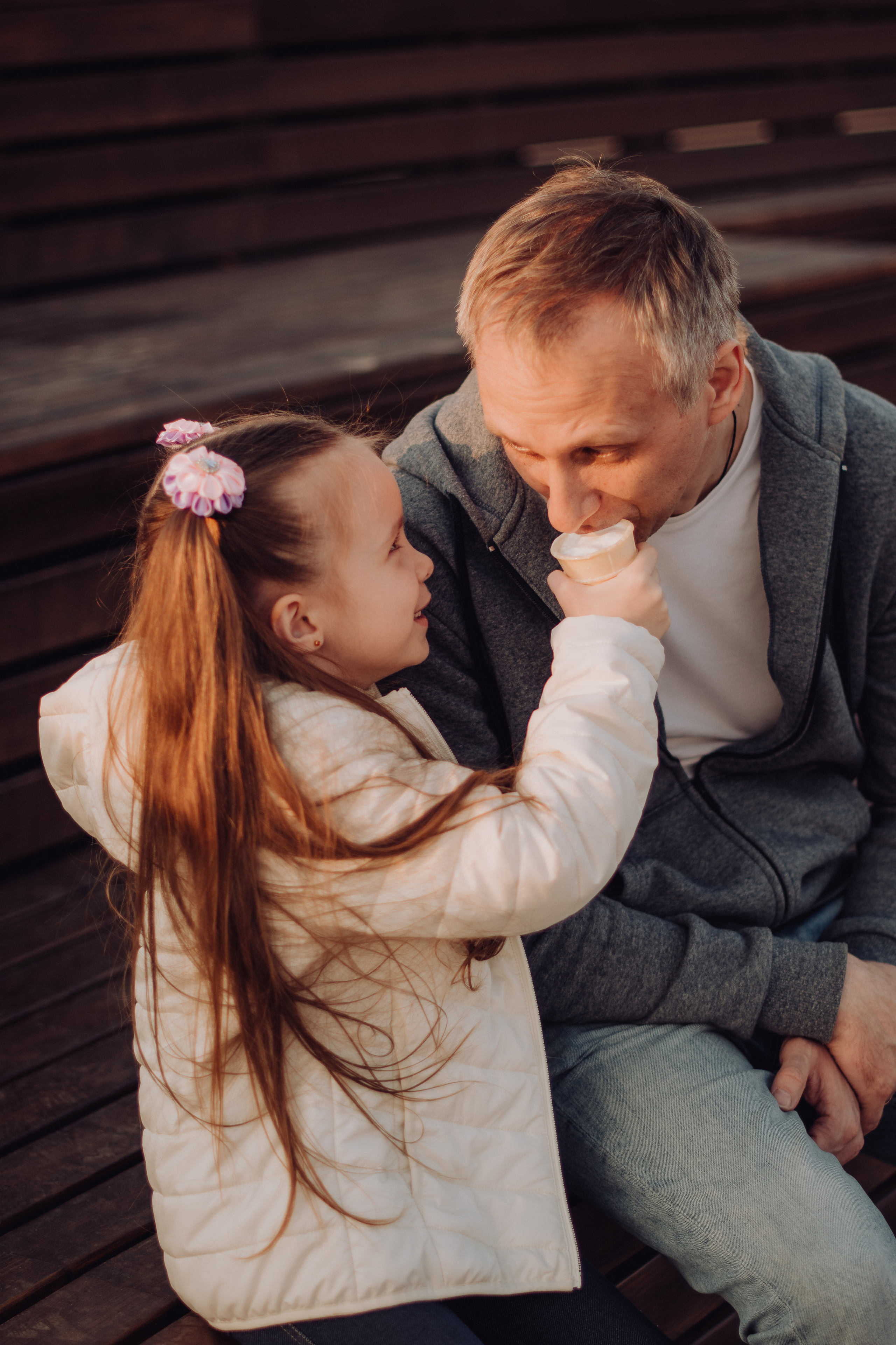 На прогулку с папой. Фотограф в Нижнем Новгороде