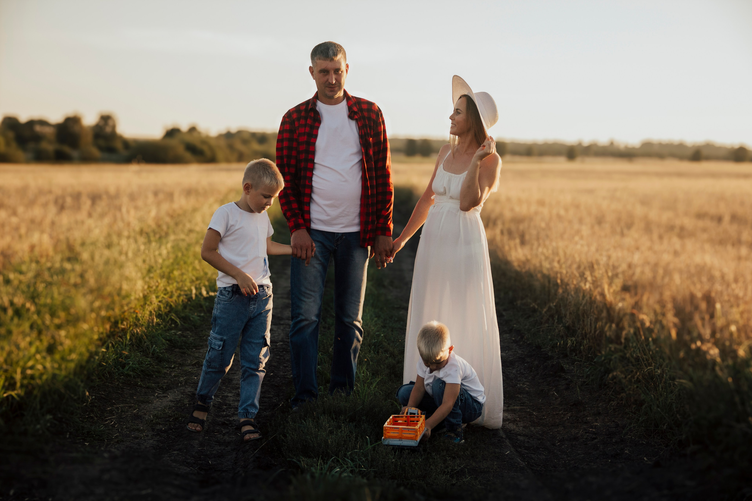 Семейная прогулка. ProFoto