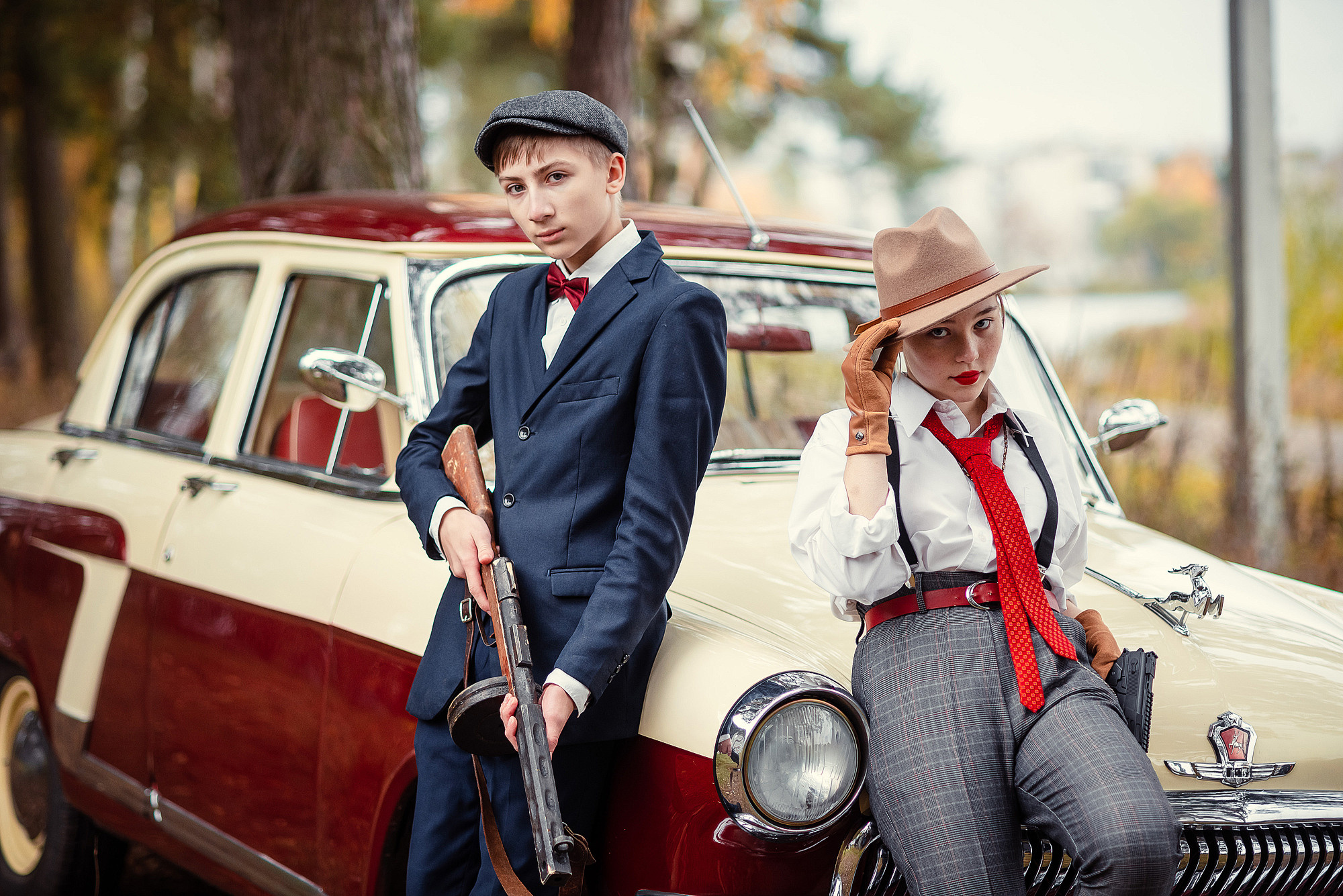 стильная фотосессия для учеников