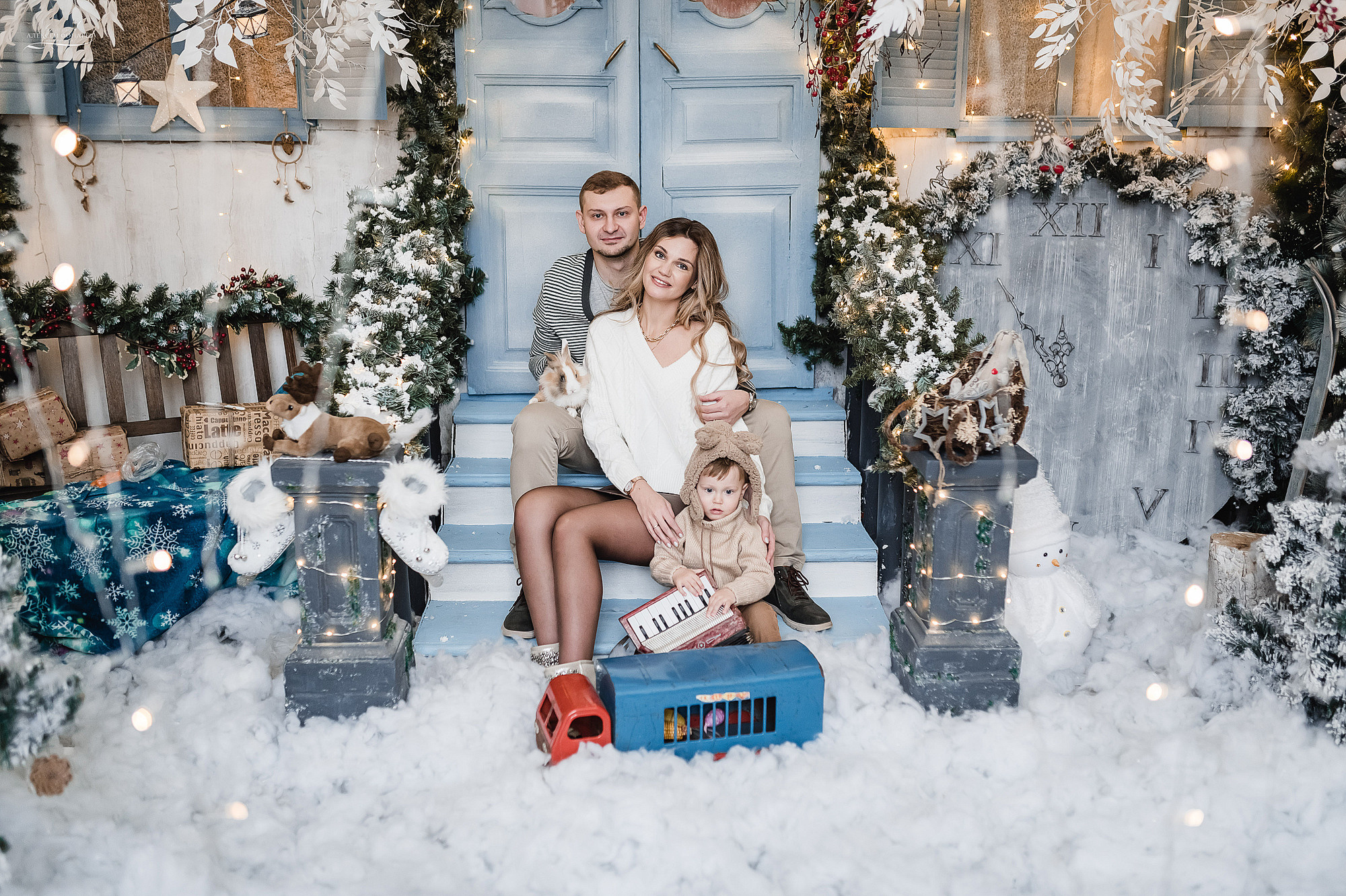 Новогодняя фотостудия в Дубне Кимрах Талдоме. Свадебный фотограф в Дубне Алексей Фонарёв