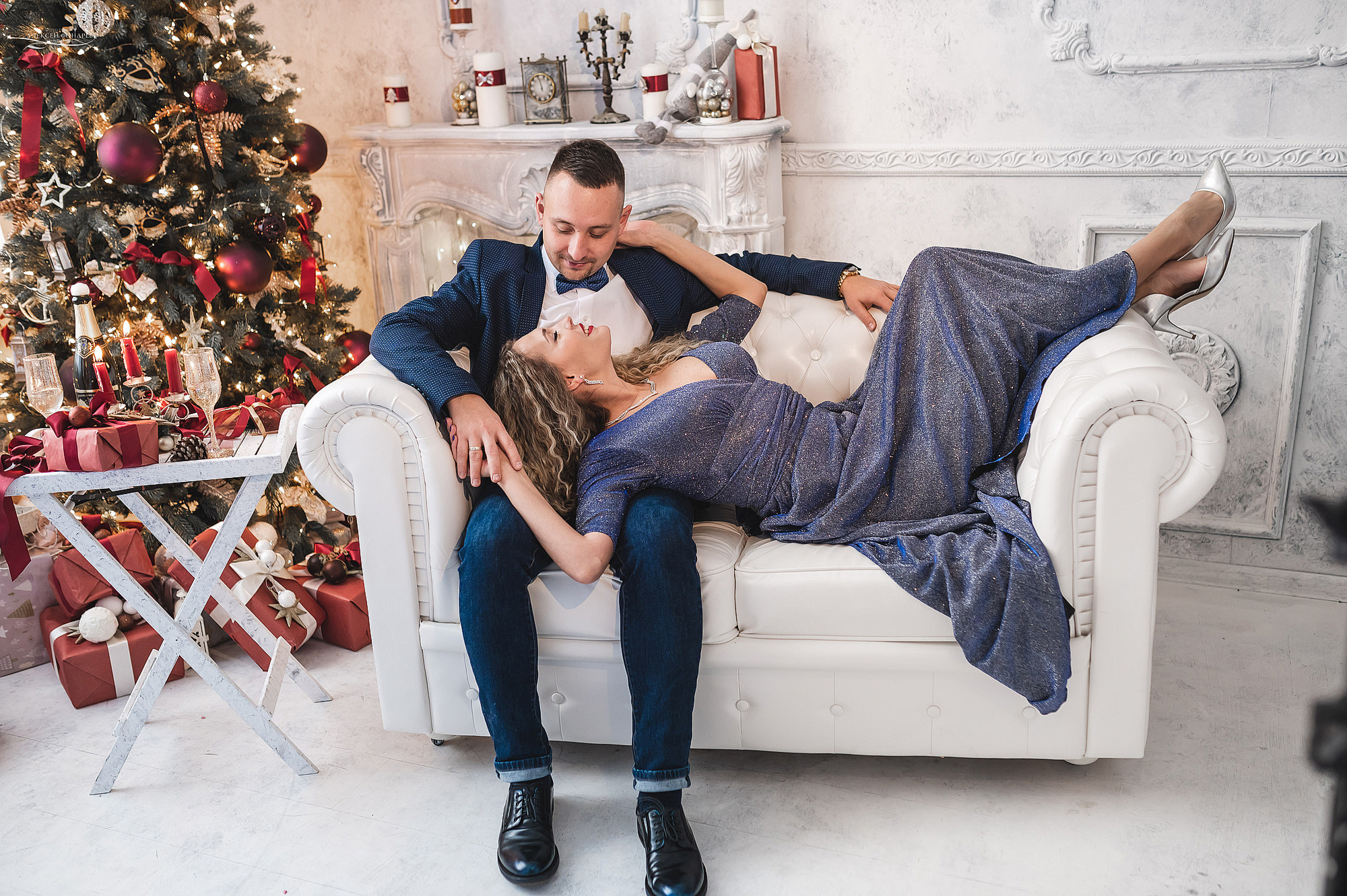 Новогодняя фотостудия в Дубне Кимрах Талдоме. Свадебный фотограф в Дубне Алексей Фонарёв